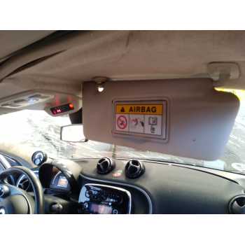 Recambio de parasol derecho para smart forfour basis (52kw) (453.042) referencia OEM IAM A4538100610  