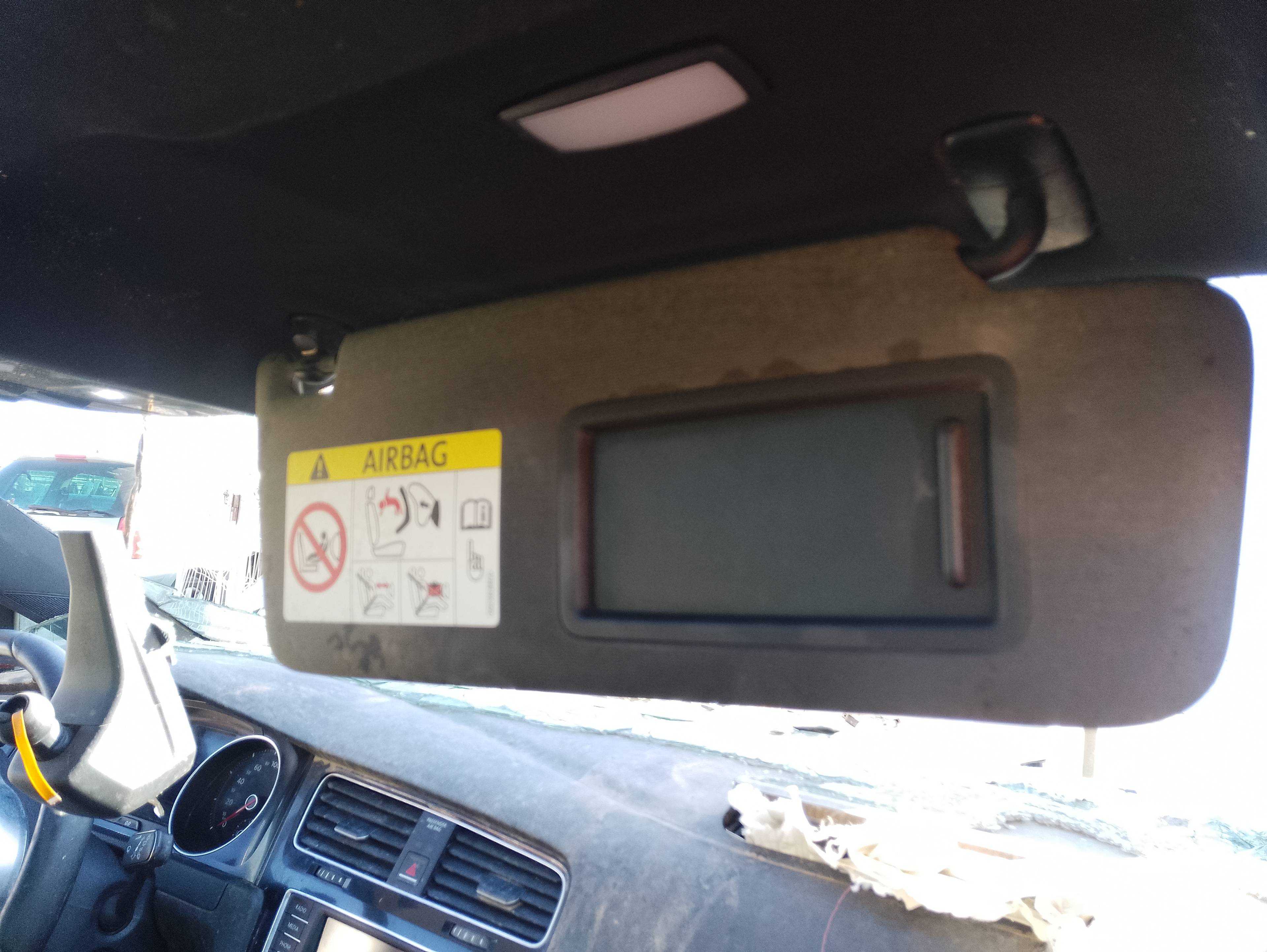 Recambio de parasol derecho para volkswagen golf vii lim. 2.0 tsi referencia OEM IAM   