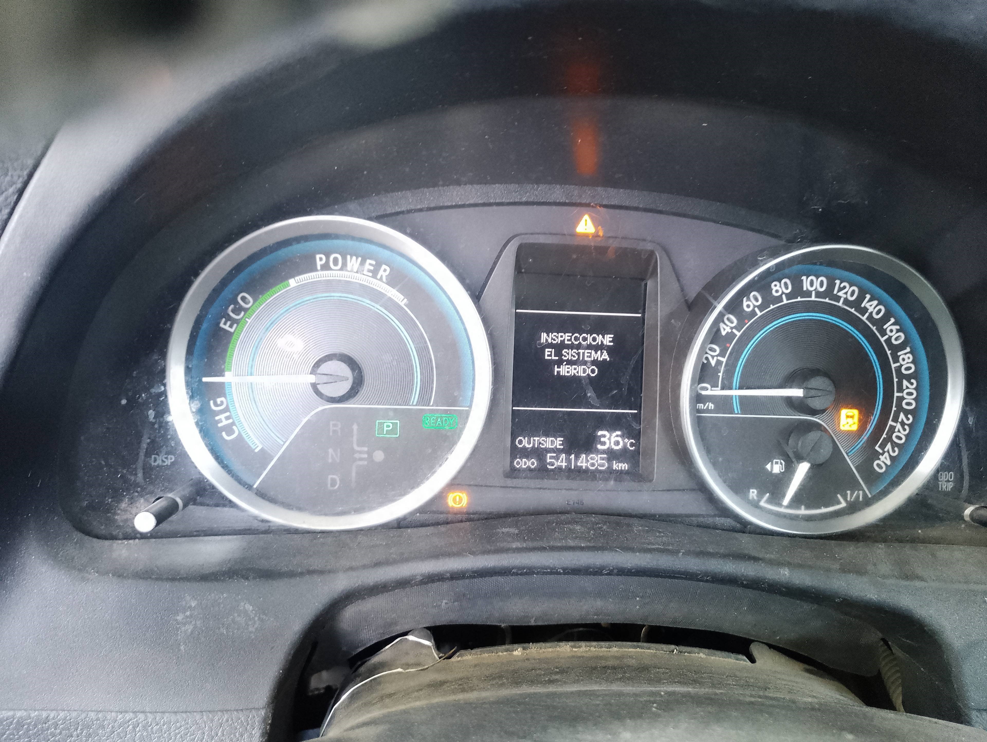 Recambio de cuadro instrumentos para toyota auris hybrid active referencia OEM IAM   