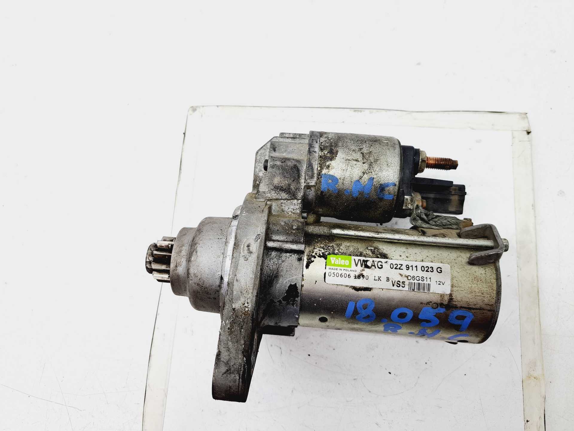 Recambio de motores de arranque para volkswagen golf v berlina (1k1) gt referencia OEM IAM 02Z911023G D6GS11 VALEO