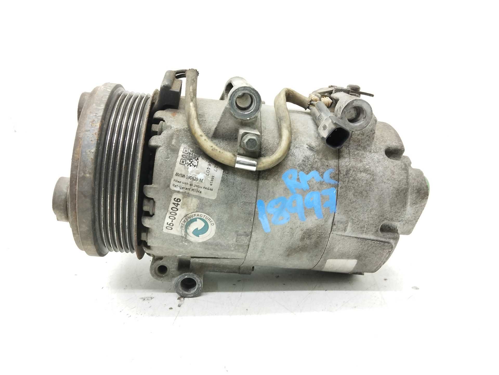 Recambio de compresor aire acondicionado para ford focus turnier (cb4) trend referencia OEM IAM 4M5H19D626AE  