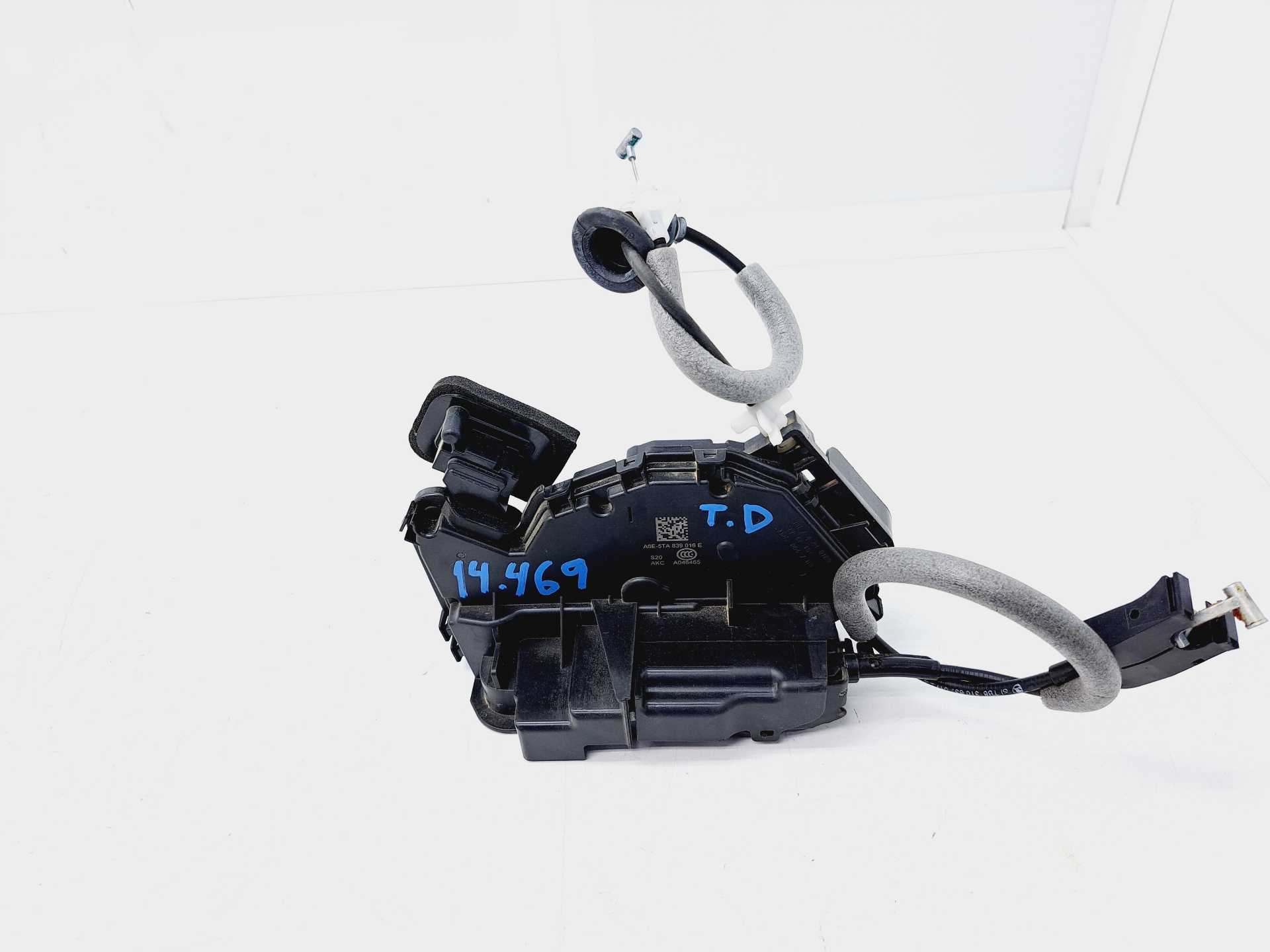Recambio de cerradura puerta trasera derecha para skoda fabia active referencia OEM IAM A6E5TA839016E  