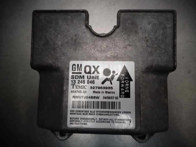 Recambio de centralita airbag para opel zafira b 1.9 cdti referencia OEM IAM 13367444  