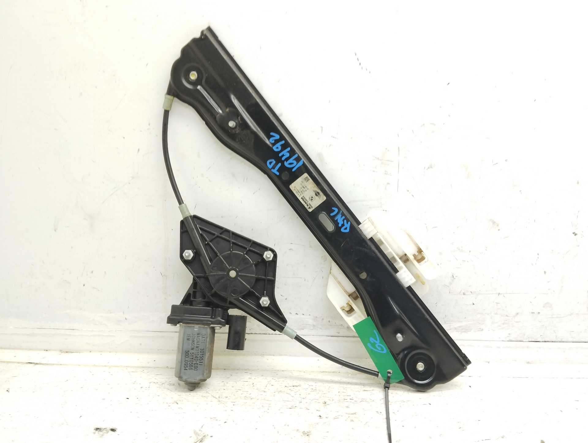 Recambio de elevalunas trasero derecho para bmw mini countryman (r60) cooper d referencia OEM IAM 34000011M12 9800636 