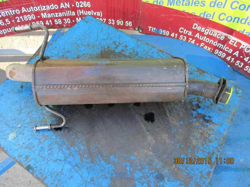 Recambio de silenciador trasero para opel zafira b 1.9 cdti referencia OEM IAM   