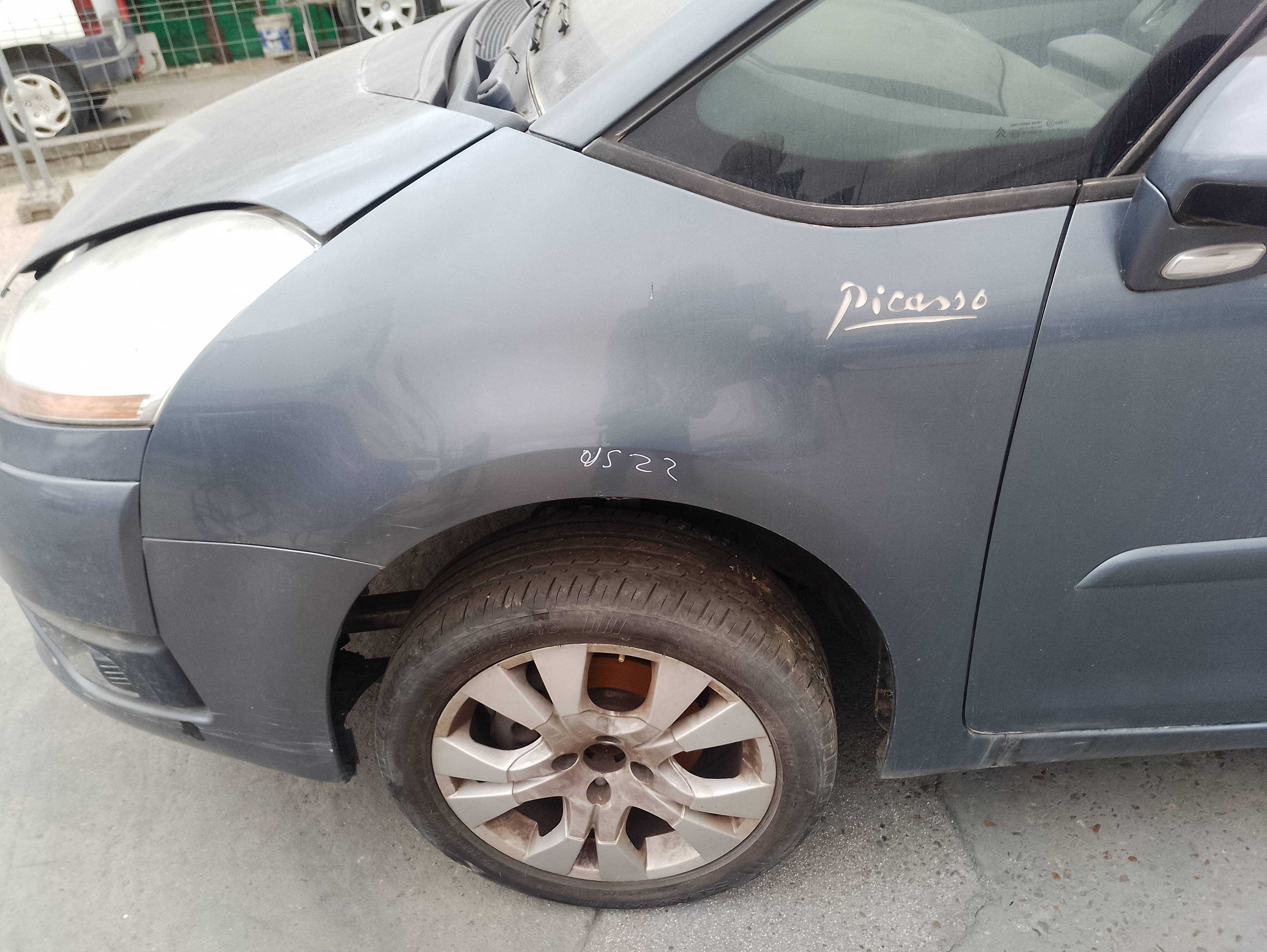 Recambio de aleta delantera izquierda para citroën c4 picasso referencia OEM IAM   