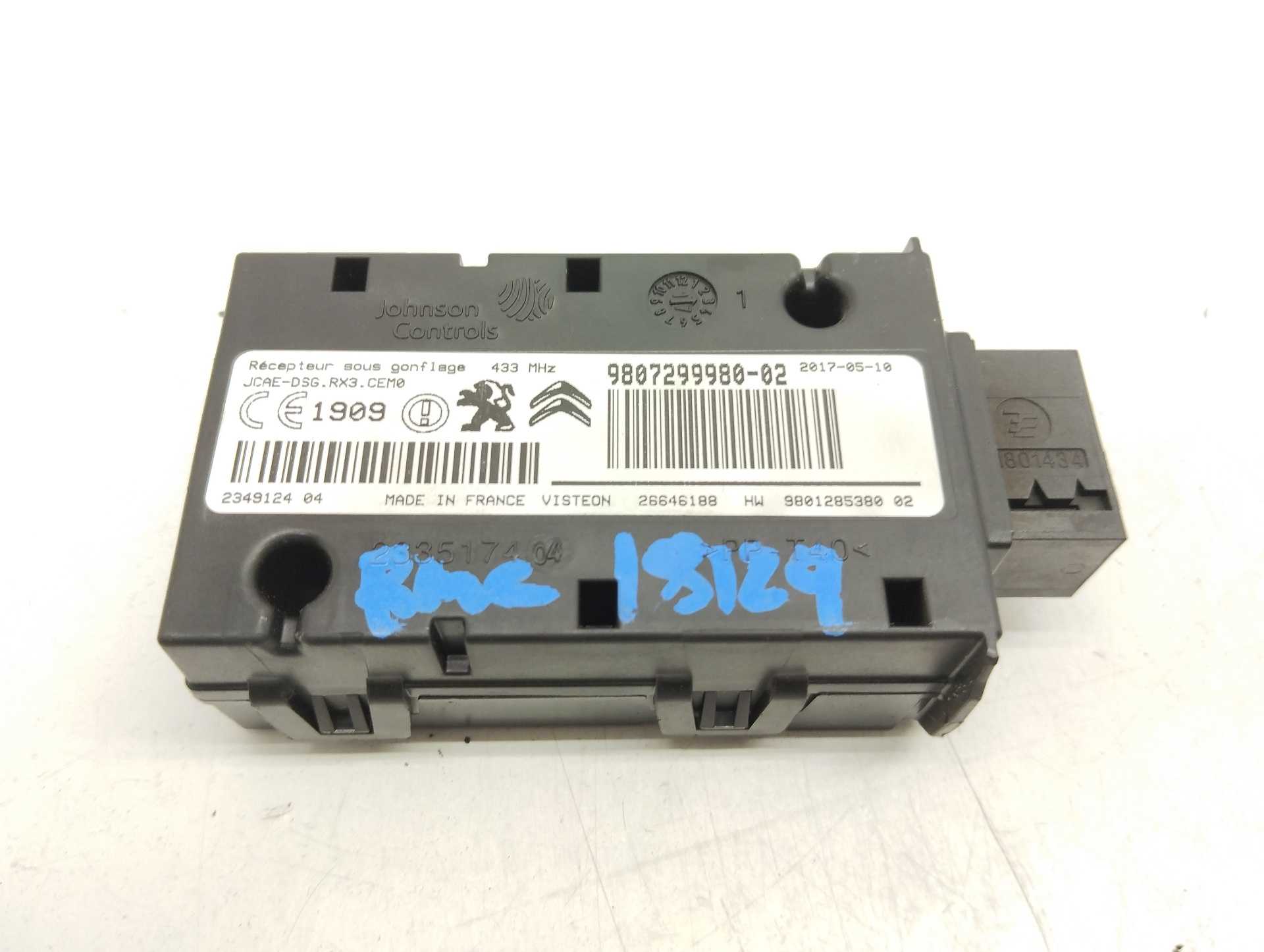 Recambio de modulo electronico para ds 4 basis referencia OEM IAM 9807299980 234912404 
