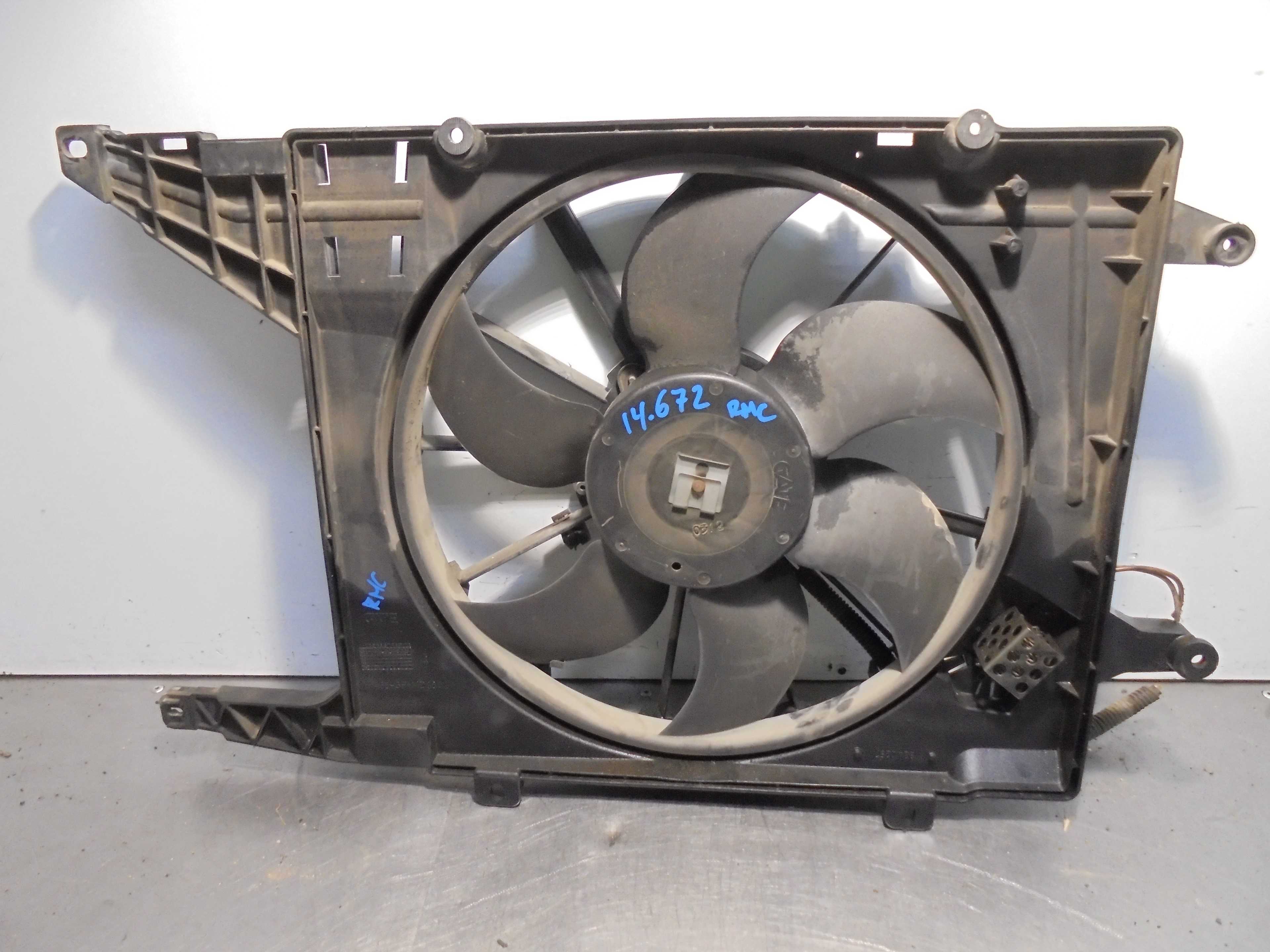 Recambio de electroventilador para renault scenic (ja..) 1.9 dci authentique referencia OEM IAM 8240257  