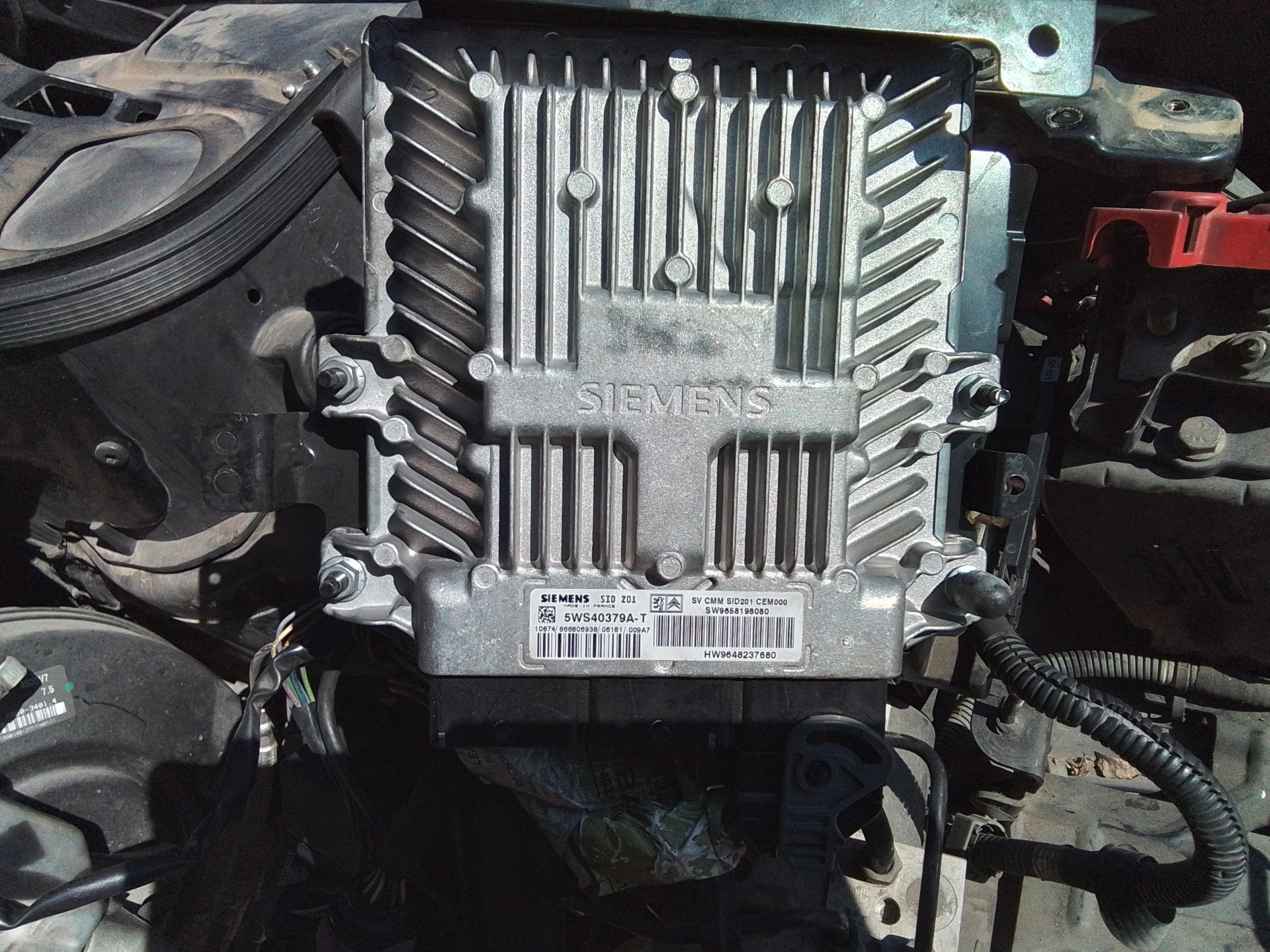 Recambio de centralita motor uce para peugeot 407 coupe básico referencia OEM IAM   