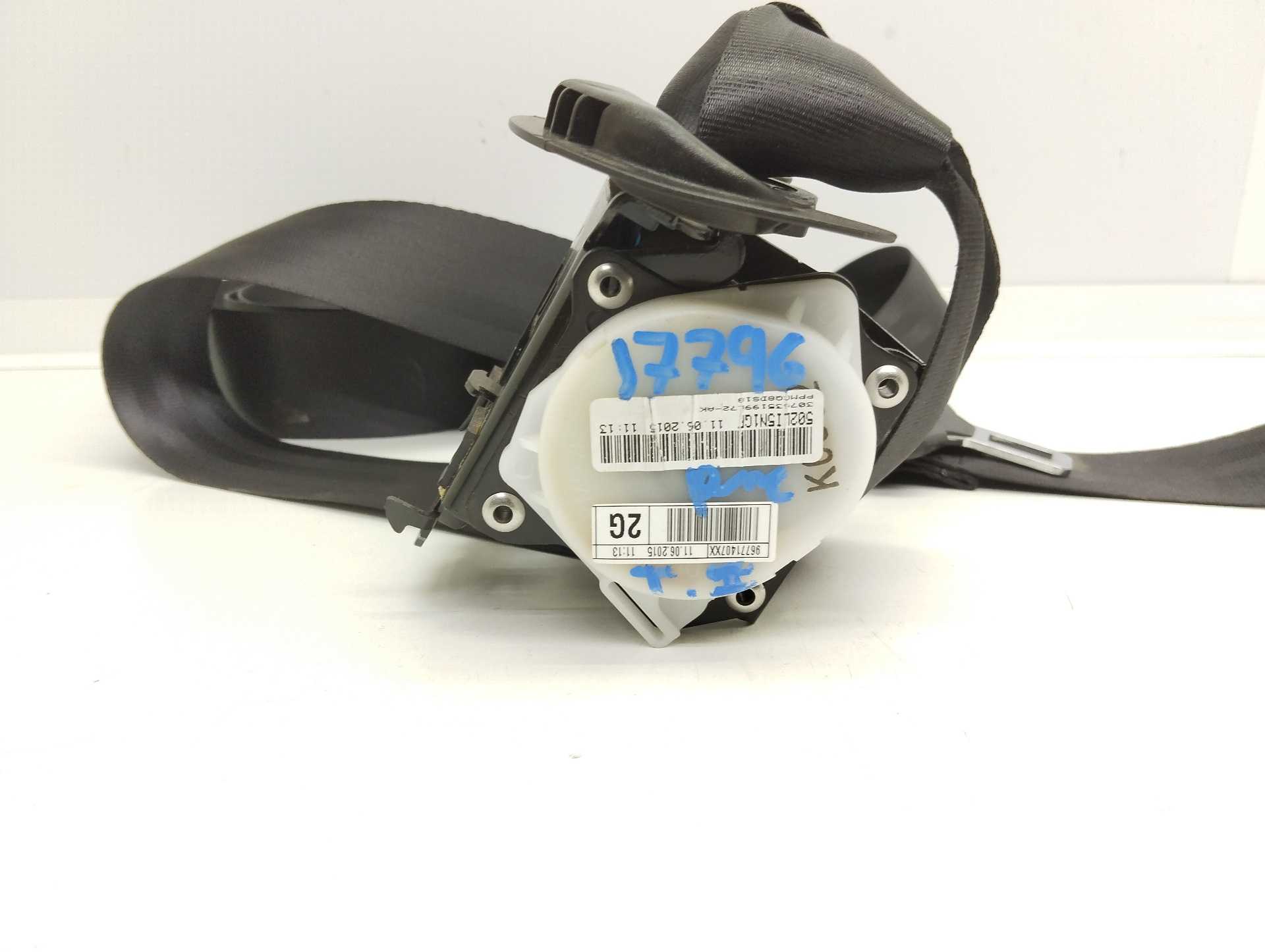 Recambio de cinturon seguridad trasero izquierdo para citroën c4 picasso origins referencia OEM IAM 96771407XX 502LI5N1GF 
