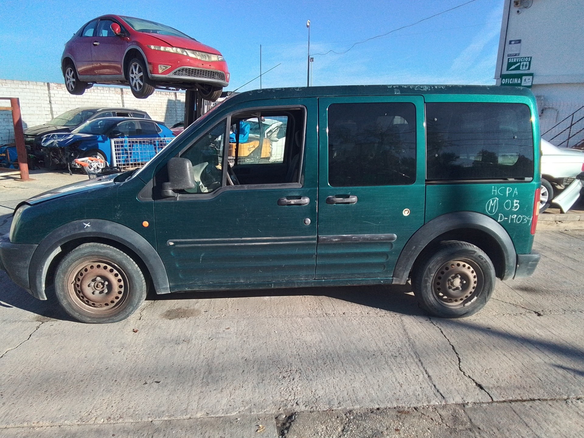 ford transit connect (tc7) del año 2005