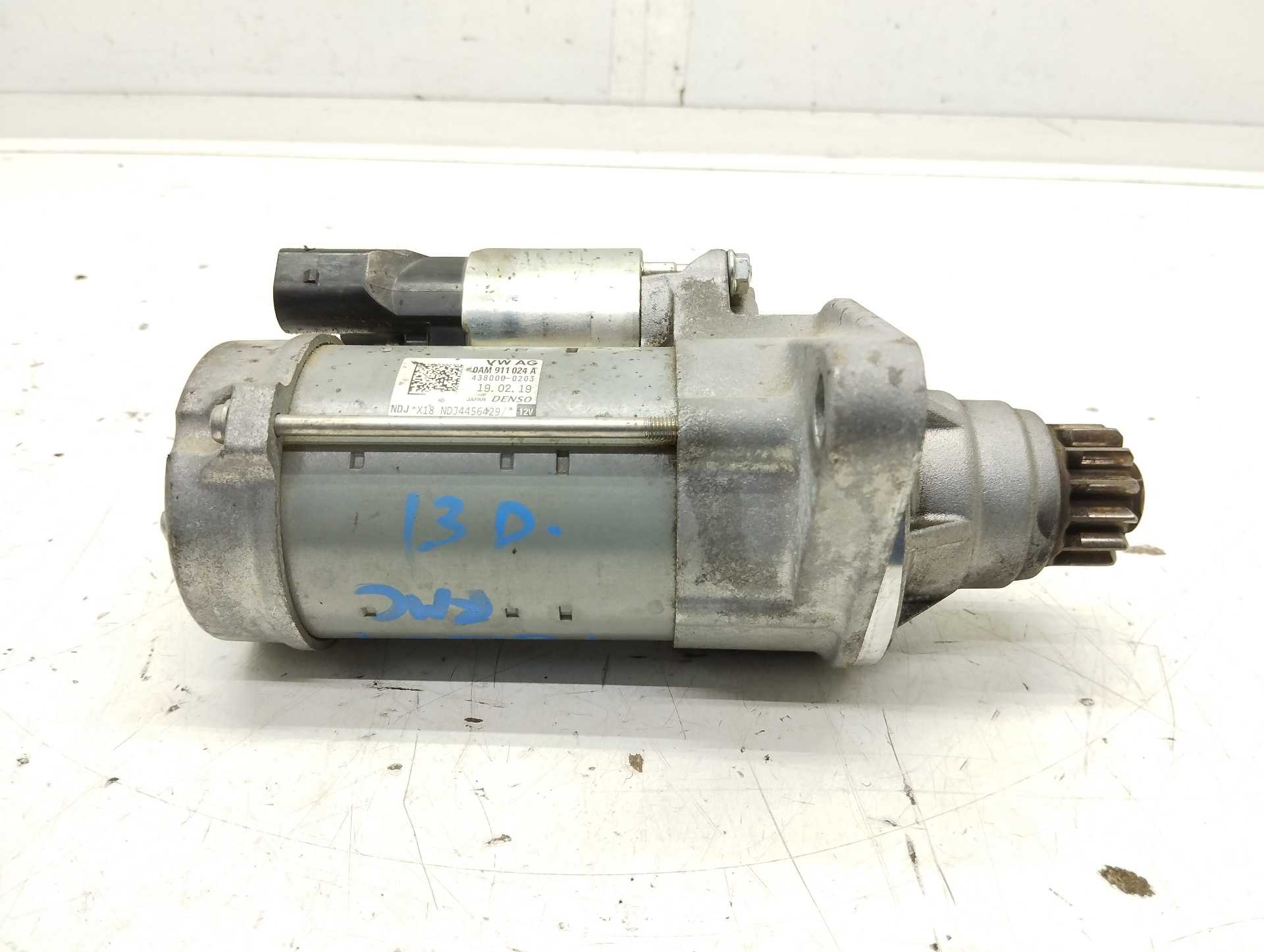 Recambio de motores de arranque para volkswagen t-roc 1.5 16v tsi act referencia OEM IAM 4380000203 0AM911022C 0AM911022CX