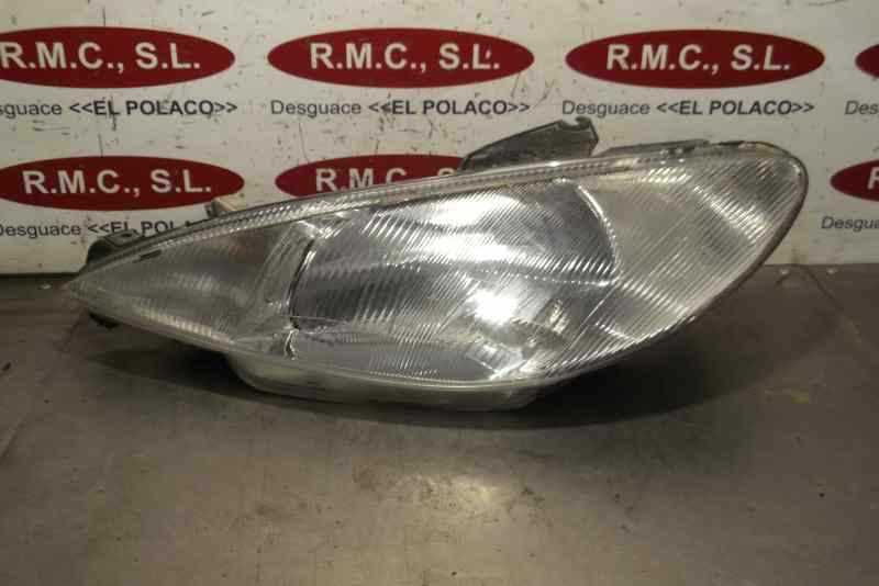 Recambio de faro izquierdo para peugeot 206 berlina xs referencia OEM IAM 89001963  