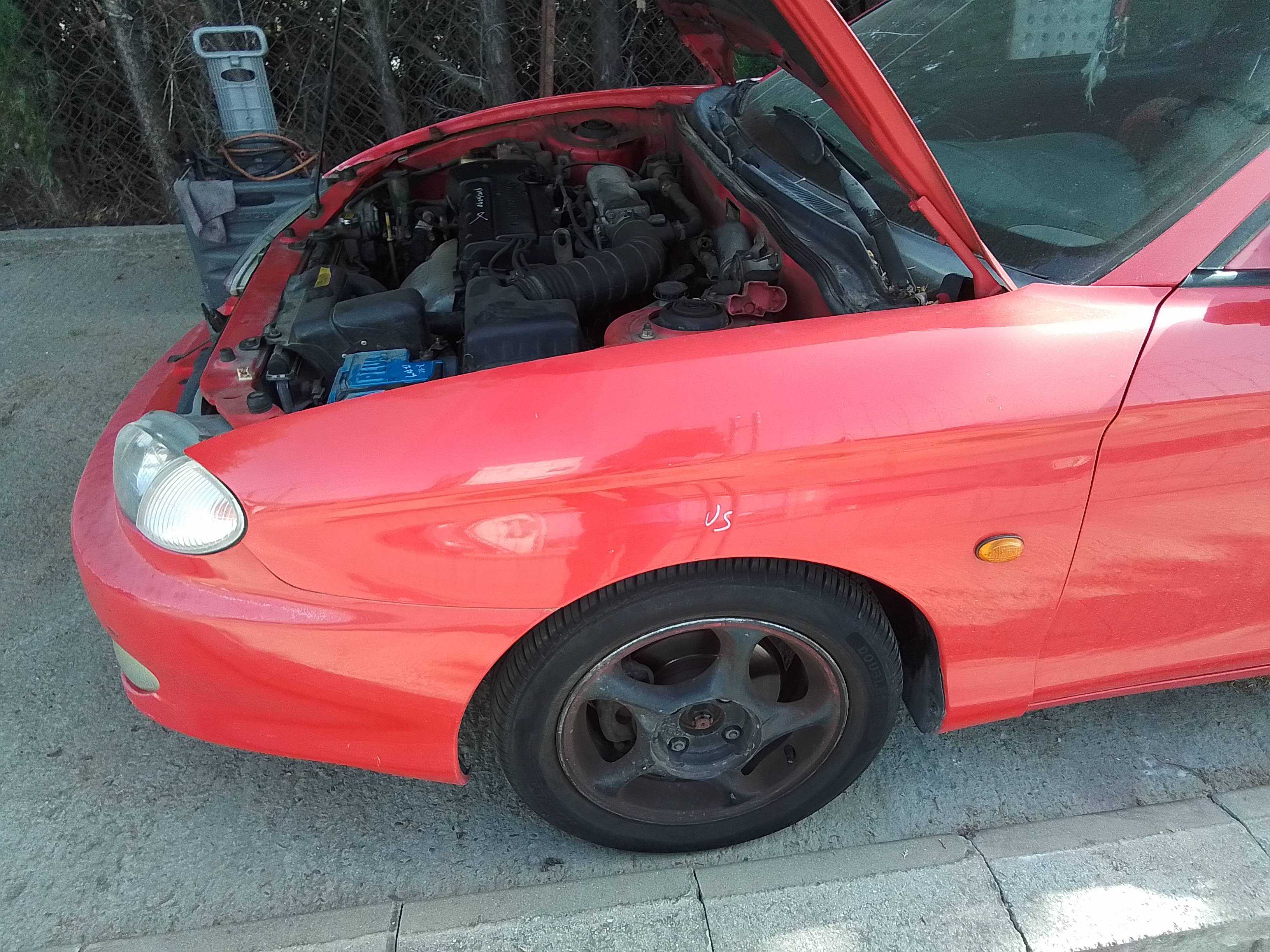 Recambio de aleta delantera izquierda para hyundai coupe (j2) 1.6 fx coupe referencia OEM IAM   