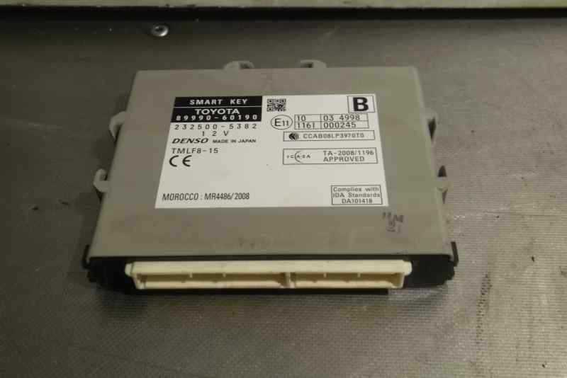 Recambio de modulo electronico para toyota land cruiser (j15) life referencia OEM IAM 8999060190  