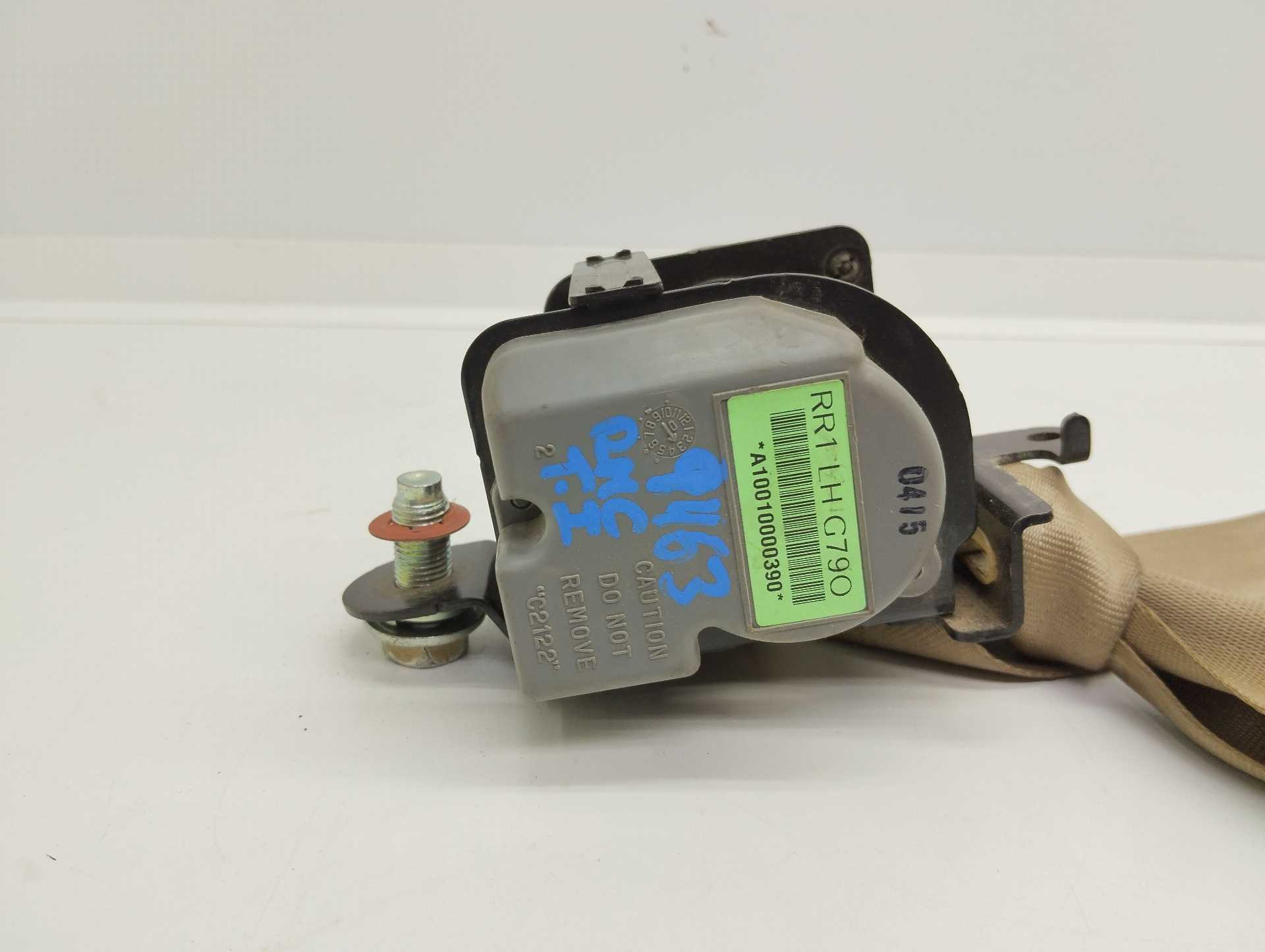 Recambio de cinturon seguridad trasero izquierdo para ssangyong rodius xdi referencia OEM IAM 7560121102  