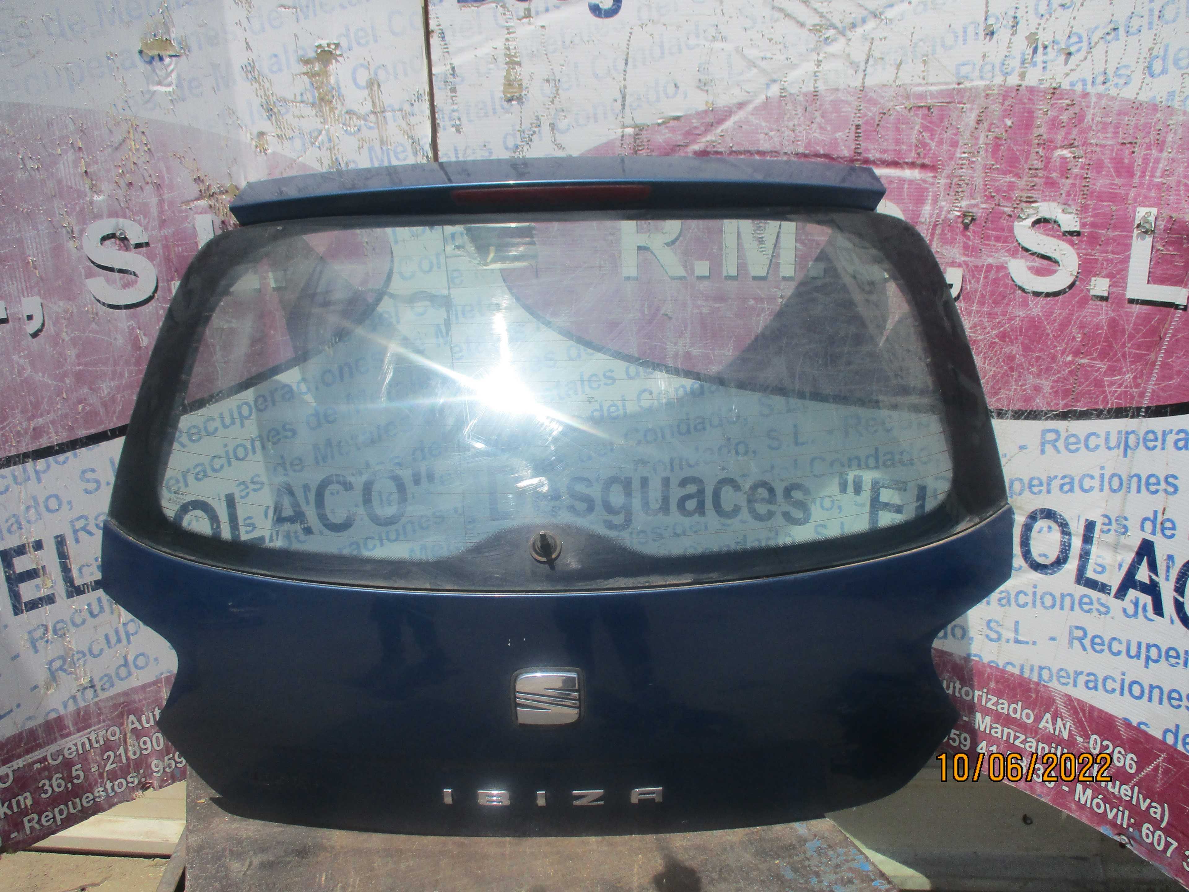 Recambio de porton trasero para seat ibiza (6j5) copa referencia OEM IAM   