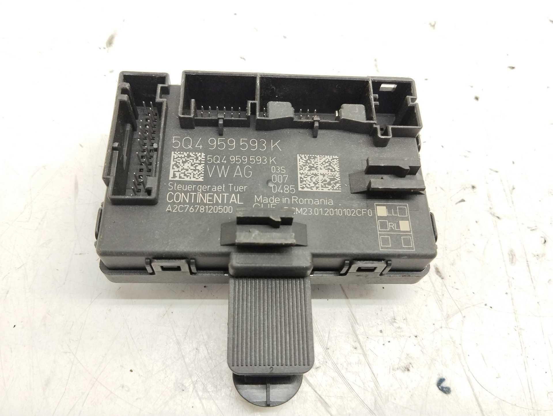 Recambio de modulo electronico para volkswagen t-roc 1.5 16v tsi act referencia OEM IAM 5Q4959593K A2C7678120500 CONTINENTAL