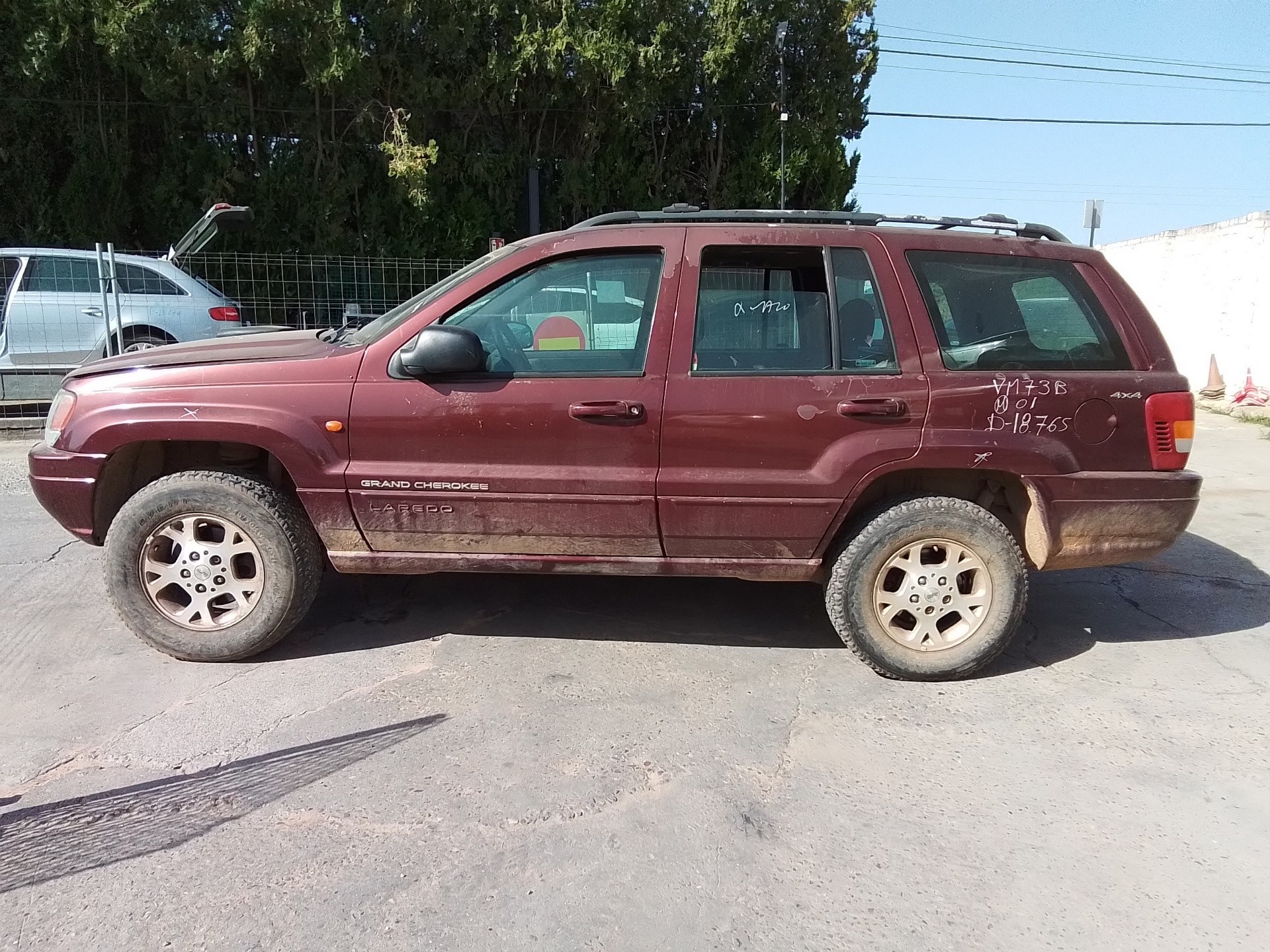 chrysler jeep gr.cherokee (wj/wg) del año 2001