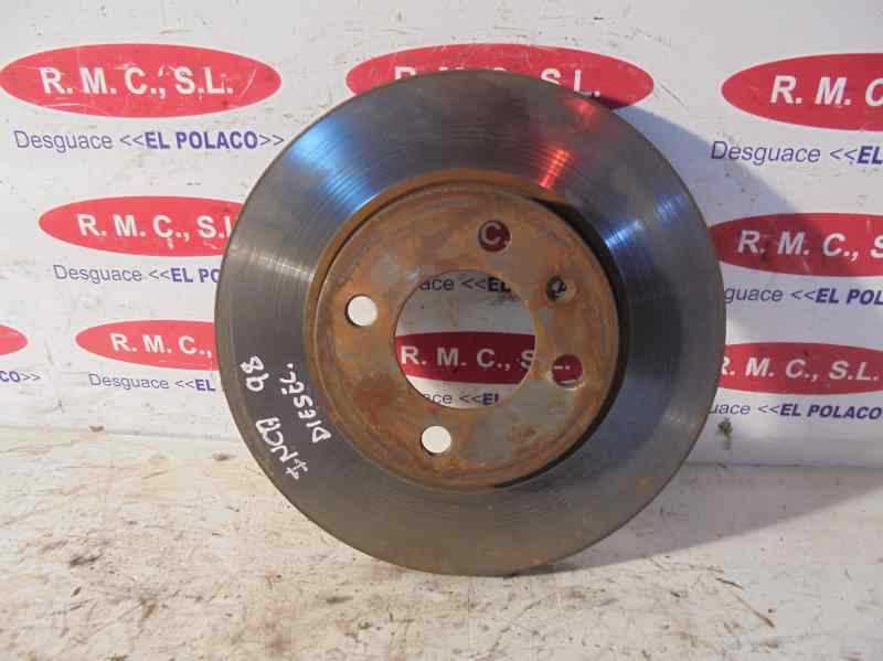 Recambio de disco freno delantero izquierdo para seat inca 1.9 d. referencia OEM IAM   