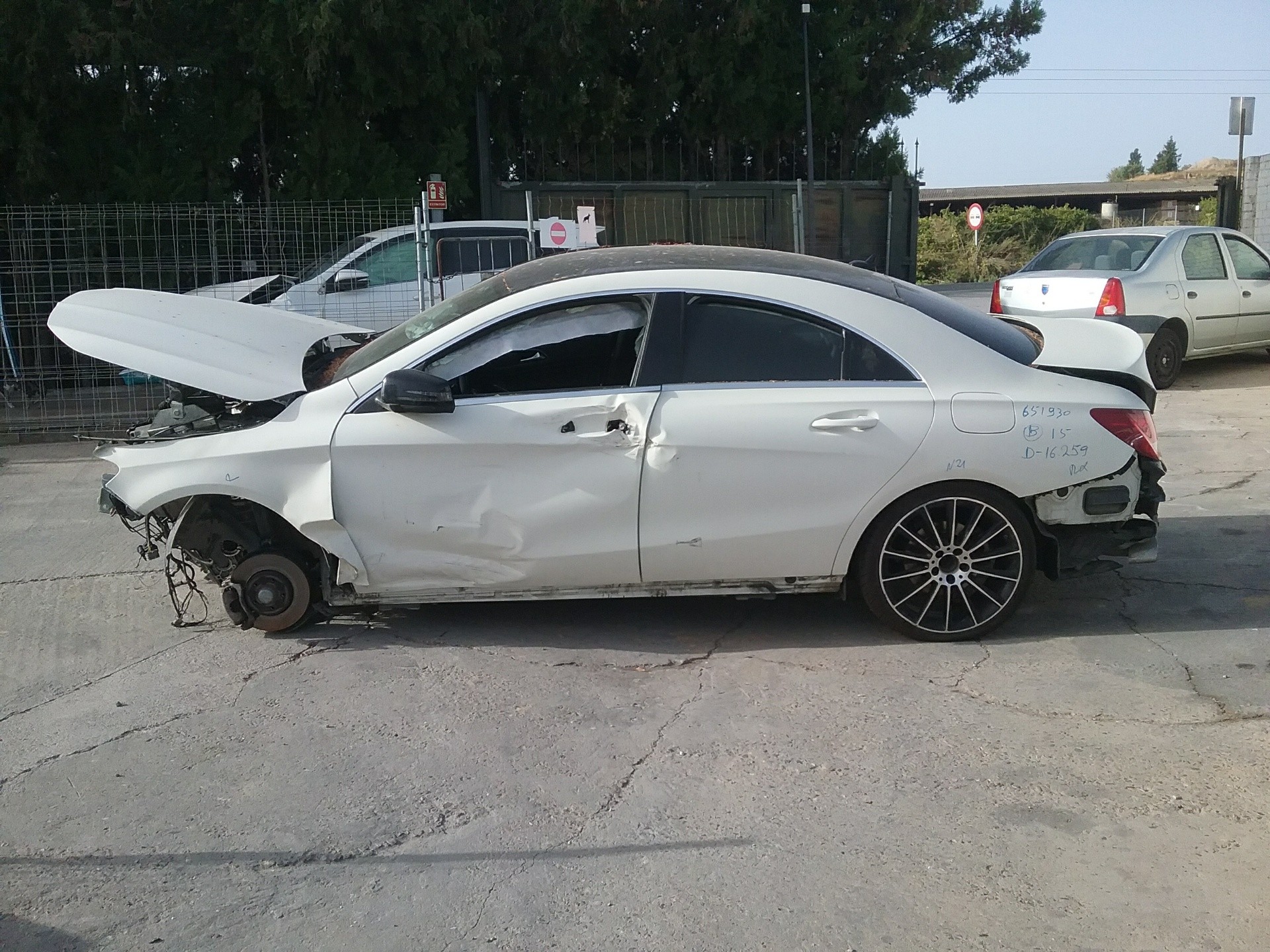 mercedes-benz clase cla (w117) del año 2015