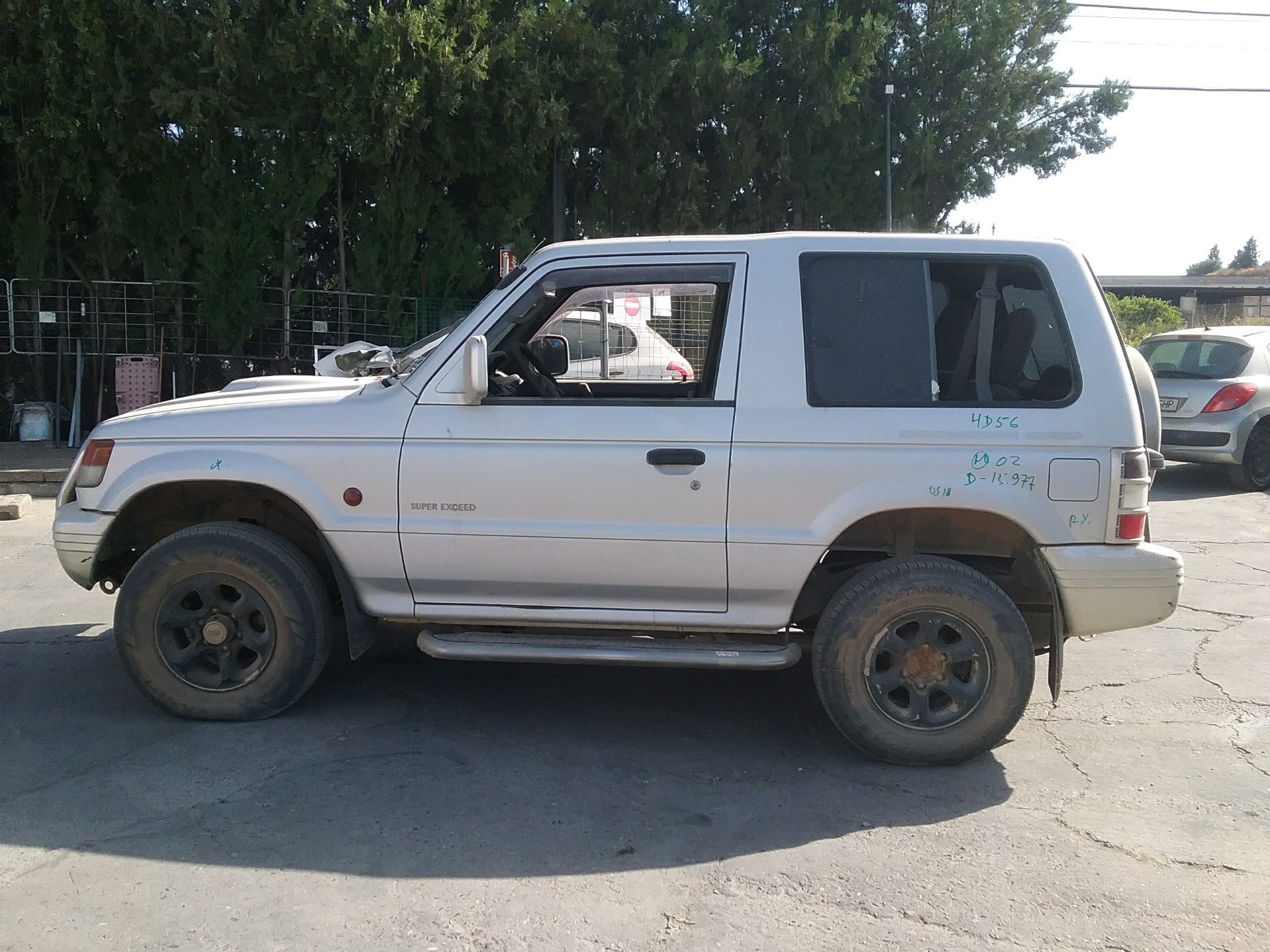 mitsubishi galloper (hyundai) del año 2002