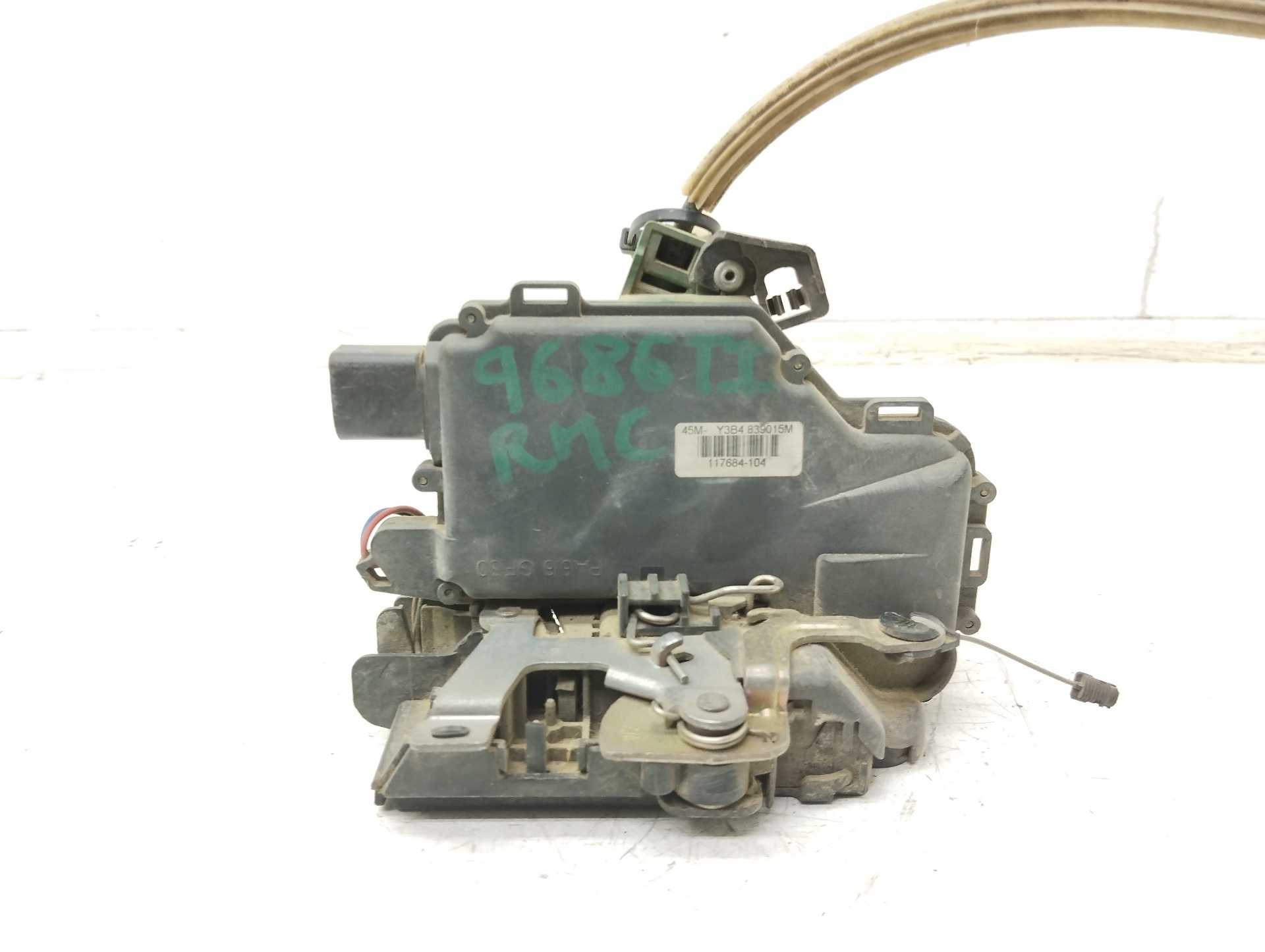 Recambio de cerradura puerta trasera izquierda para seat leon (1m1) signo referencia OEM IAM Y3B4839015M 117684104 