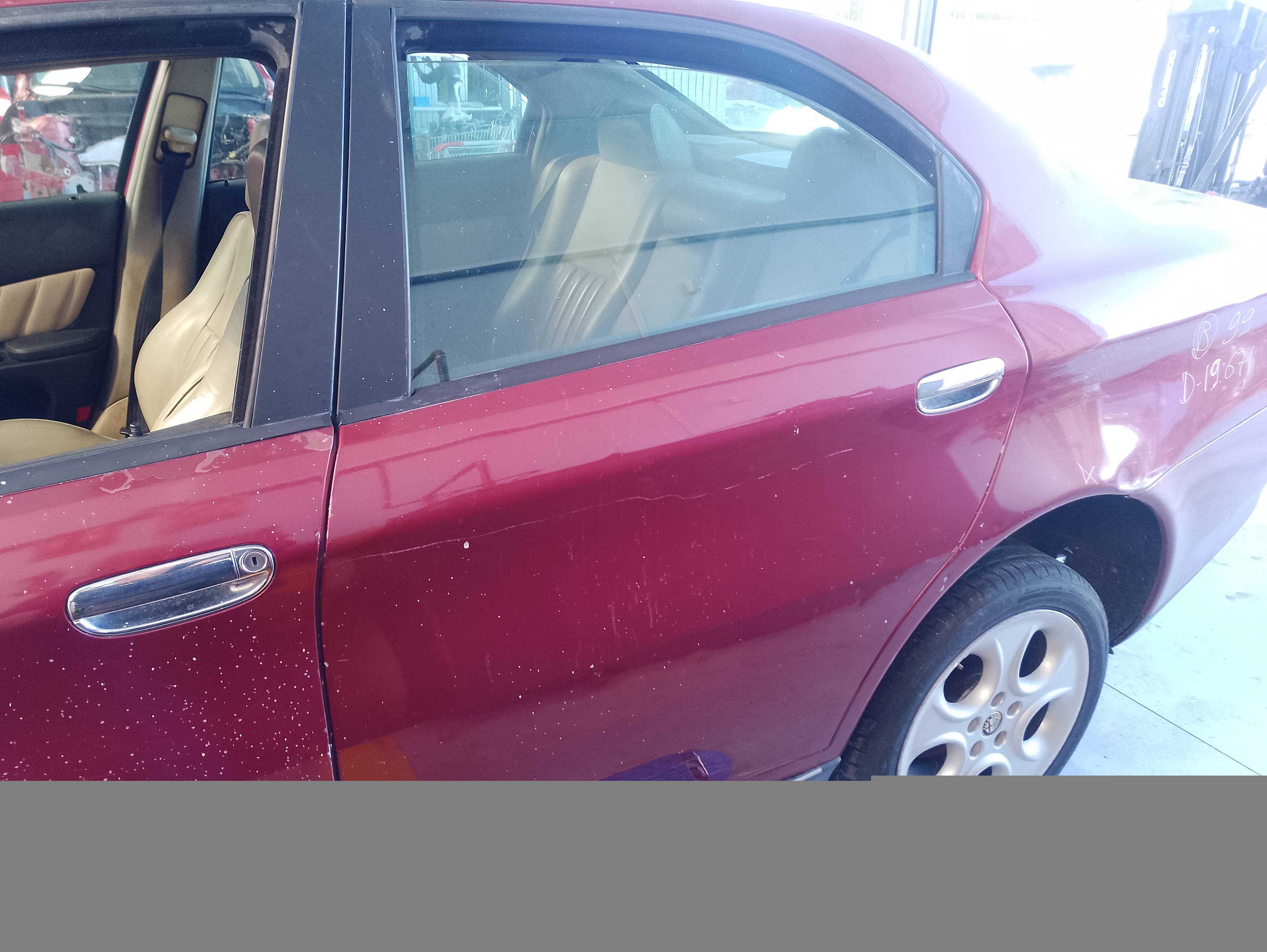 Recambio de puerta trasera izquierda para alfa romeo 166 2.4 jtd referencia OEM IAM   
