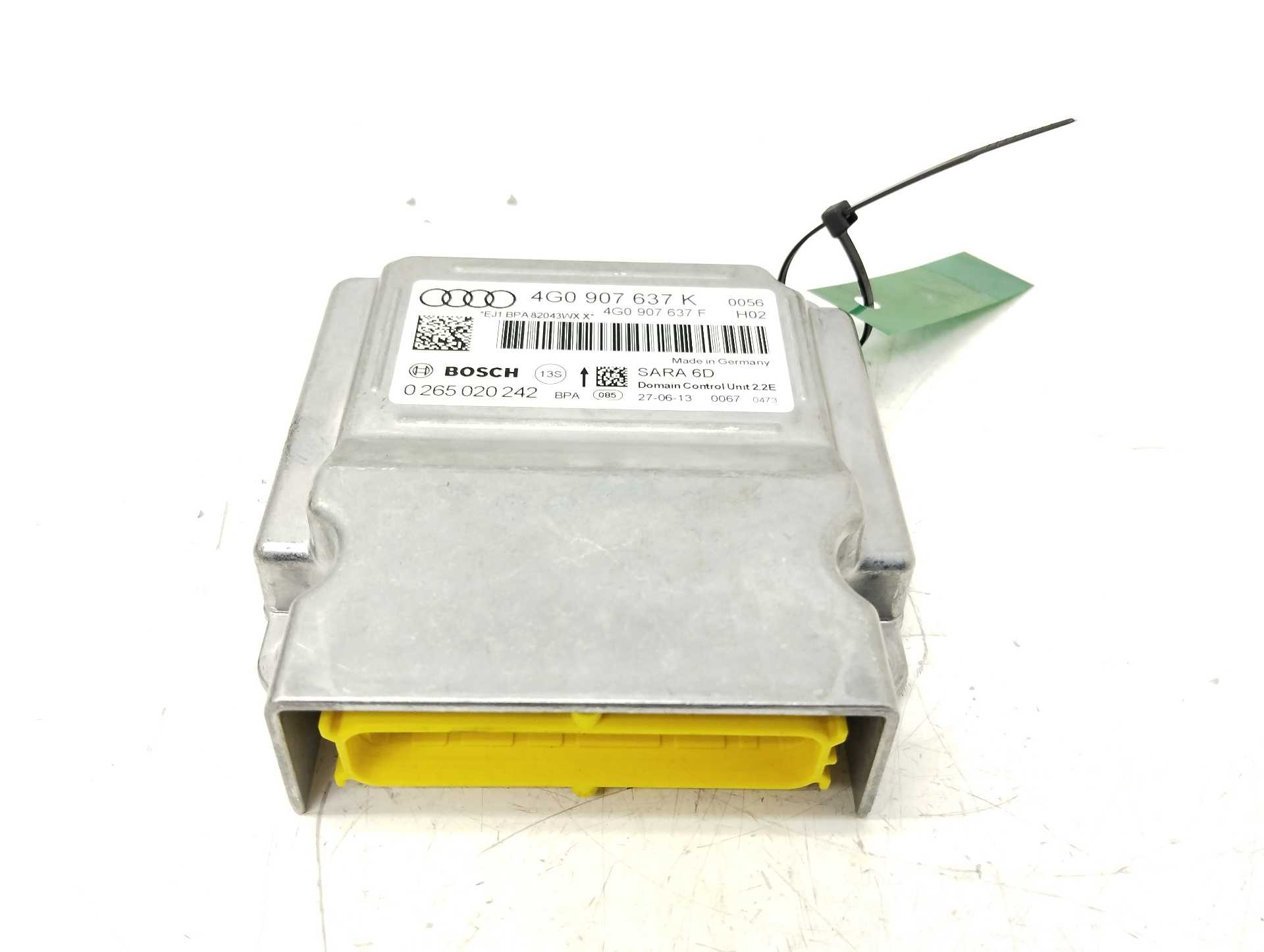 Recambio de centralita airbag para audi a6 avant (4g5) 2.0 tfsi referencia OEM IAM 4G0907637K 0265020242 