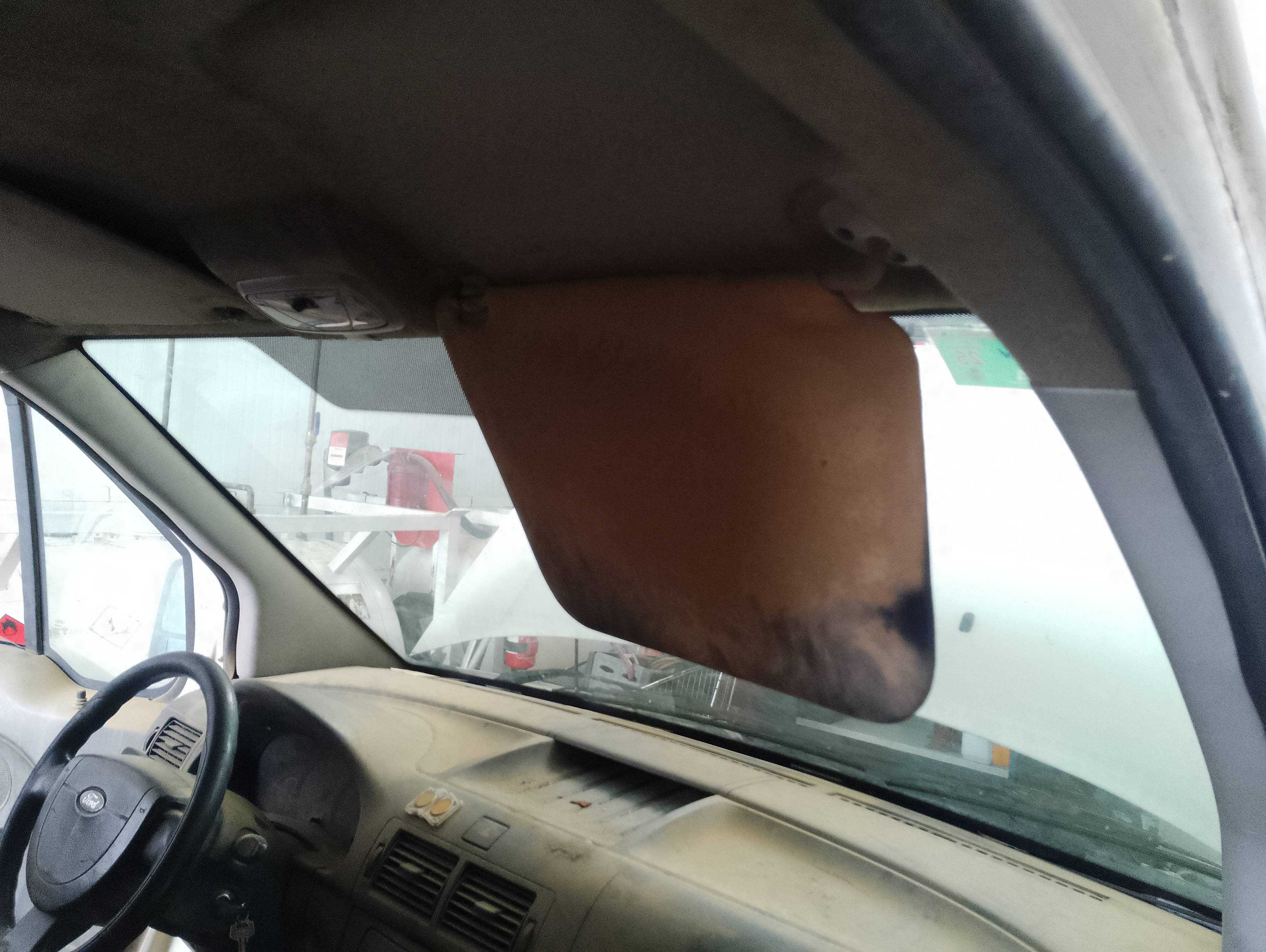 Recambio de parasol derecho para ford transit connect (tc7) furg. referencia OEM IAM   