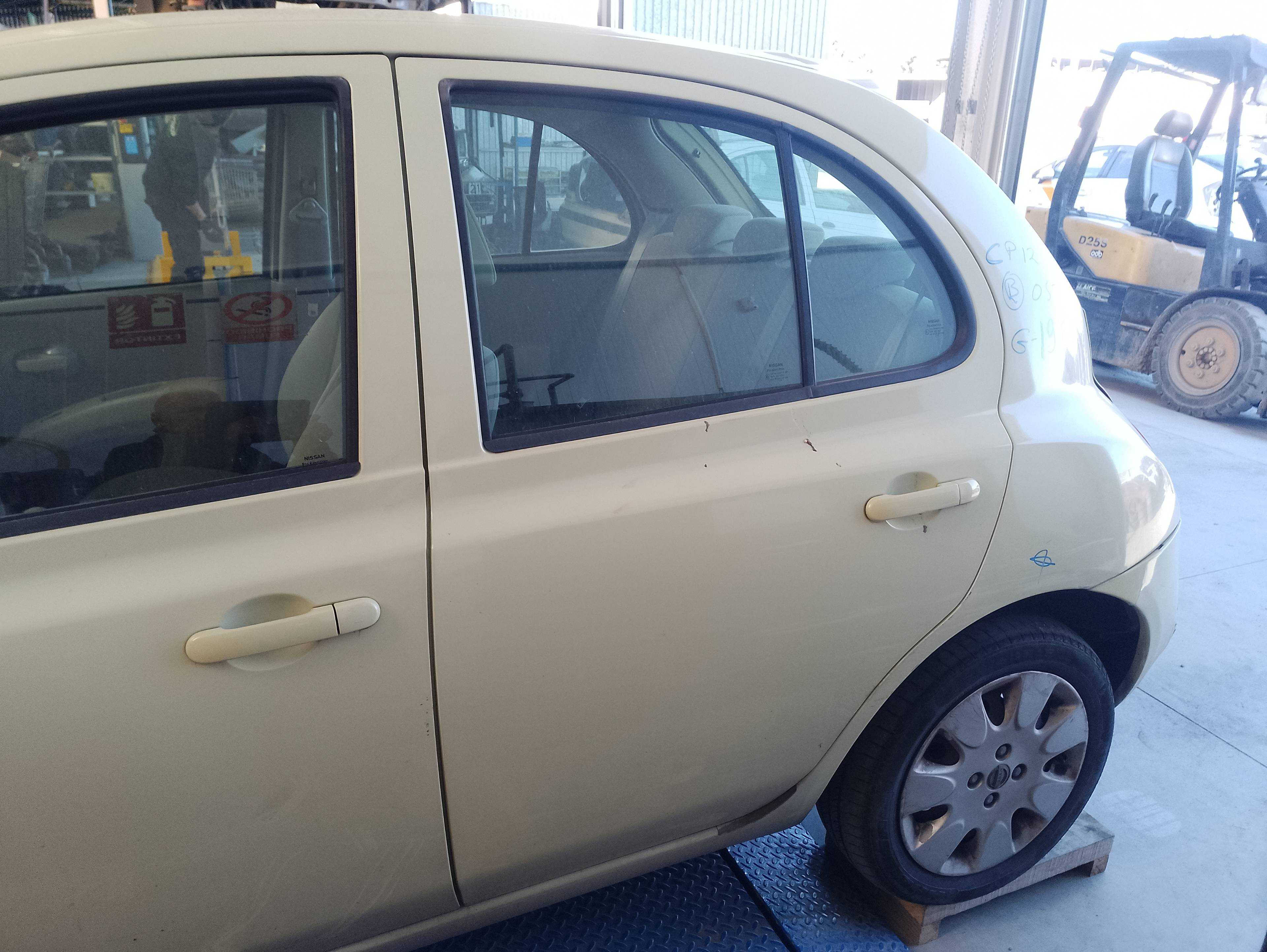 Recambio de puerta trasera izquierda para nissan micra (k12e) 25 aniversario referencia OEM IAM   