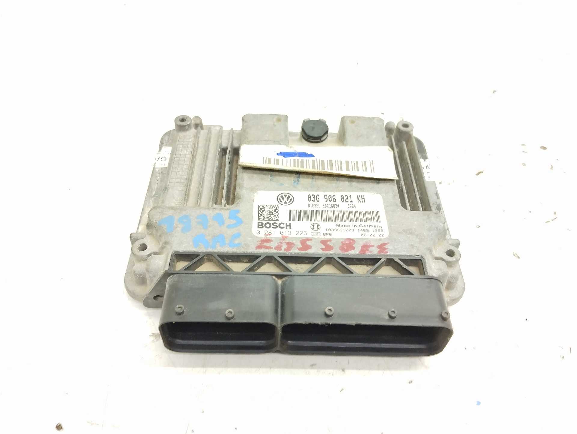 Recambio de centralita motor uce para volkswagen golf v berlina (1k1) conceptline (e) referencia OEM IAM 03G906021KH 0281013226 