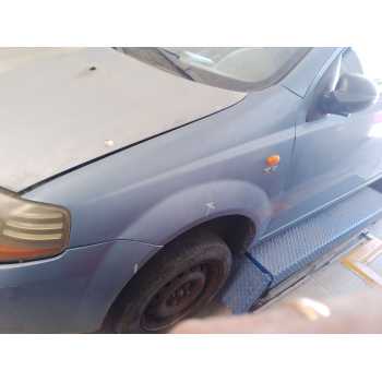 Recambio de aleta delantera izquierda para chevrolet aveo / kalos hatchback (t200) 1.2 referencia OEM IAM 96476679  
