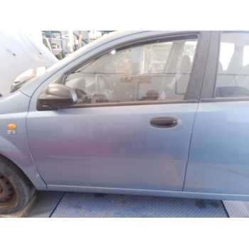Recambio de puerta delantera izquierda para chevrolet aveo / kalos hatchback (t200) 1.2 referencia OEM IAM 96897359  