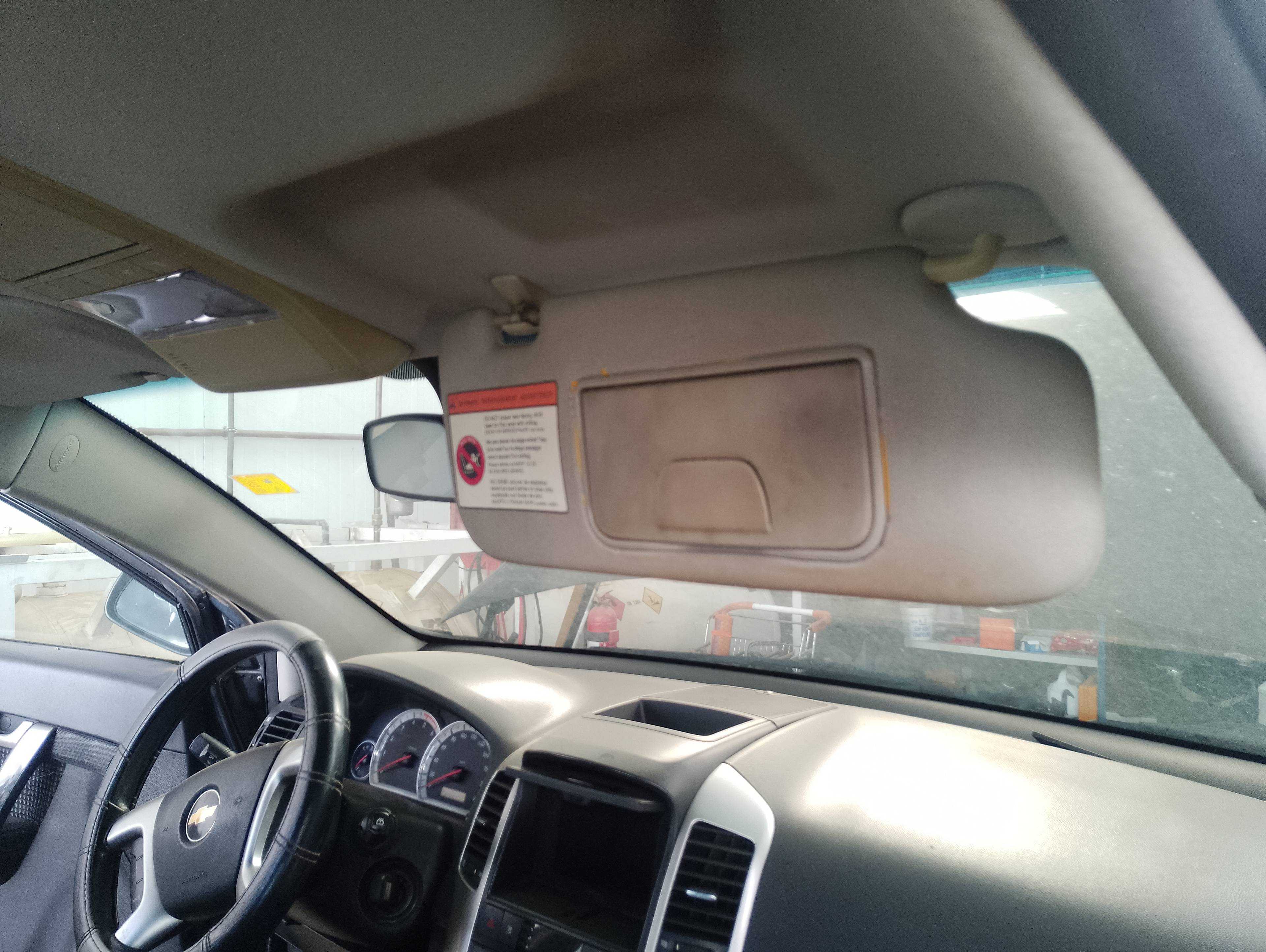 Recambio de parasol derecho para chevrolet captiva referencia OEM IAM   