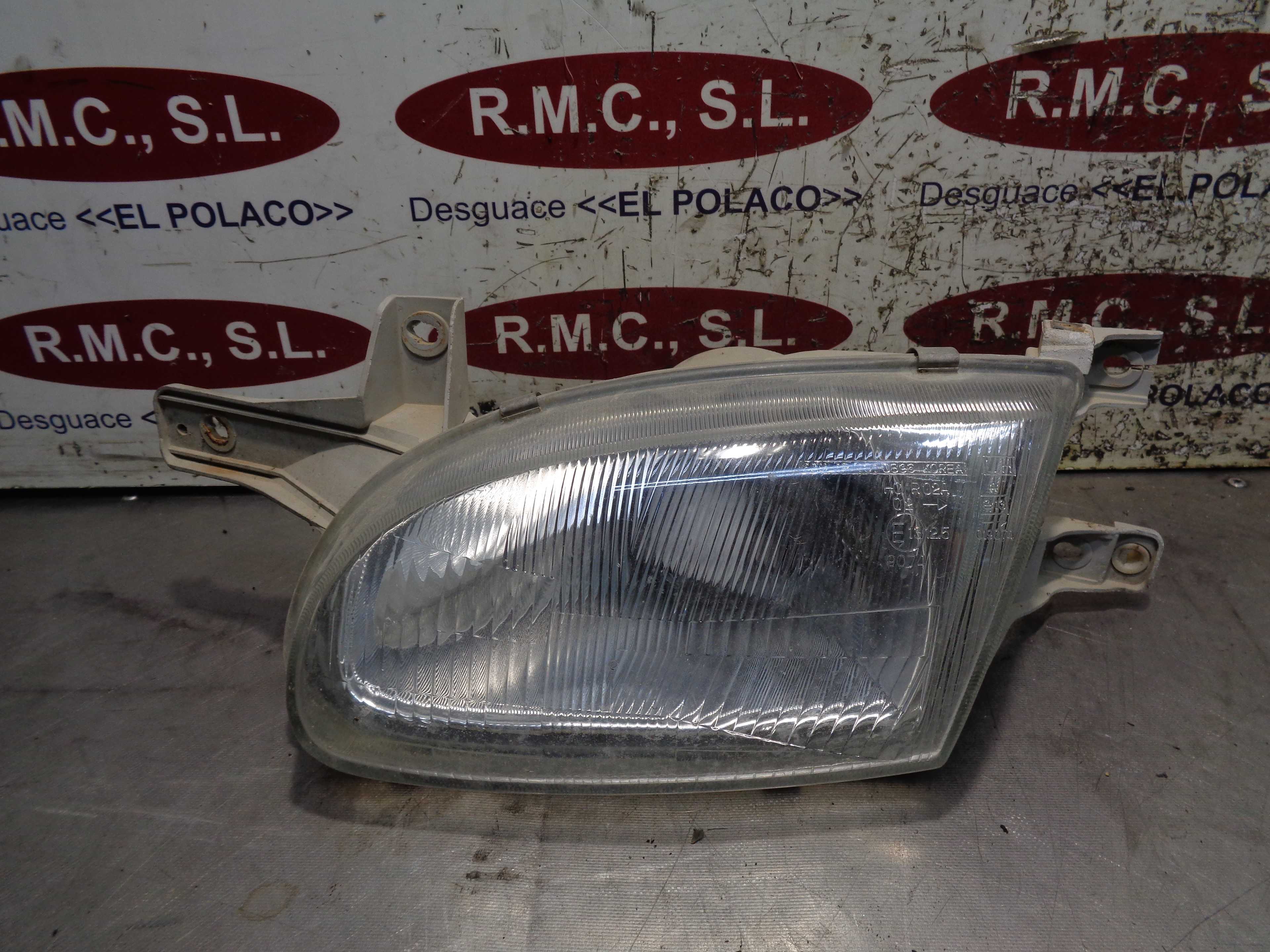 Recambio de faro izquierdo para hyundai accent (x3) 1.3 cat referencia OEM IAM   