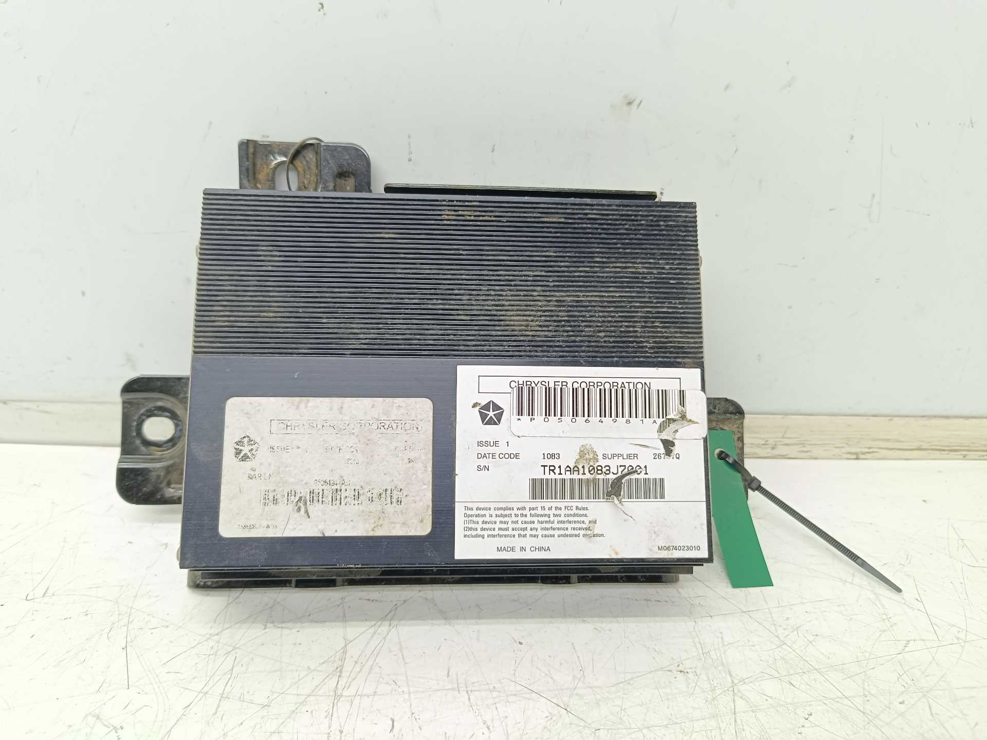 Recambio de modulo electronico para fiat freemont (345) urban referencia OEM IAM P05064981A 05064981AI 