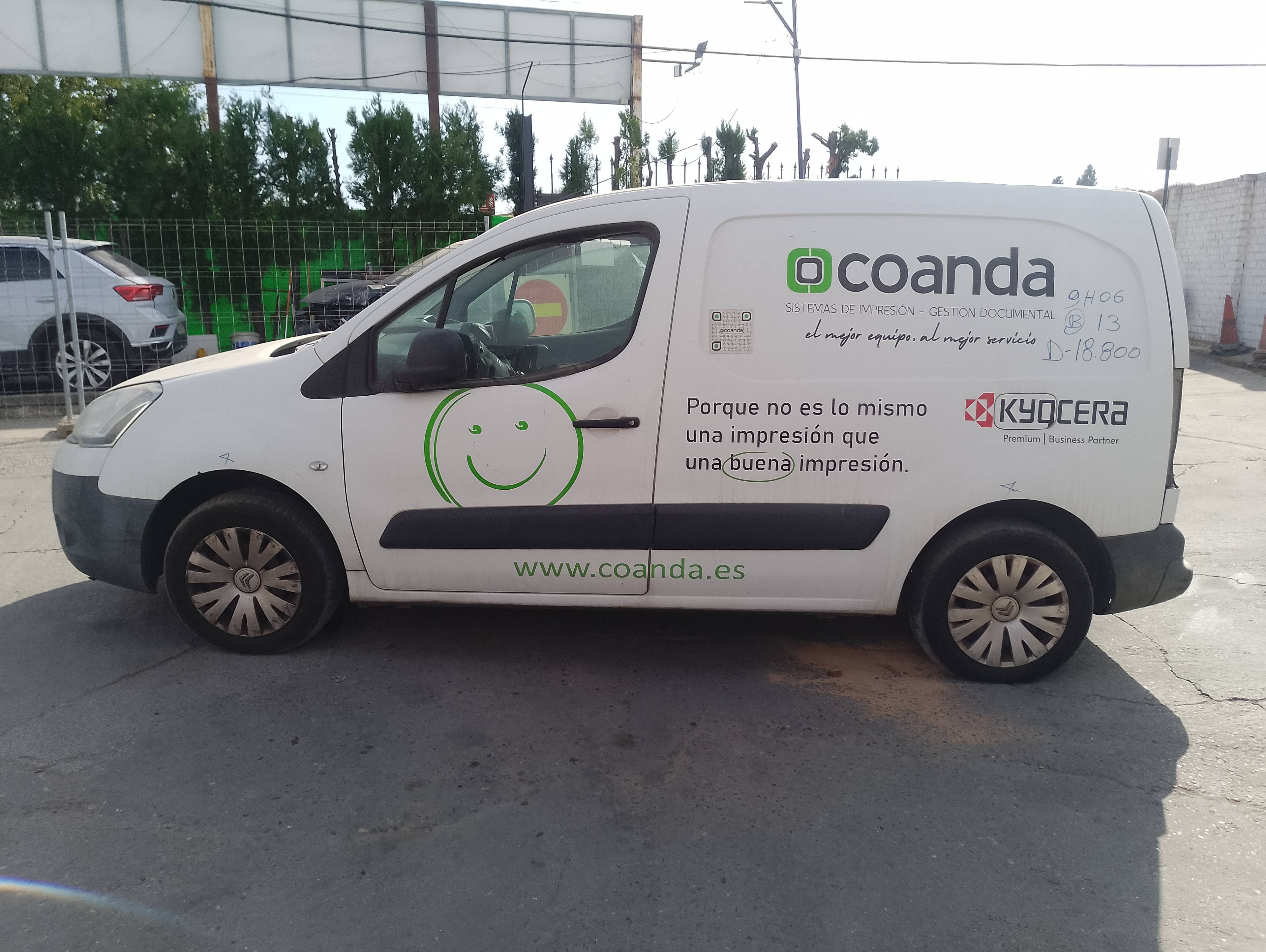 citroën berlingo cuadro del año 2013