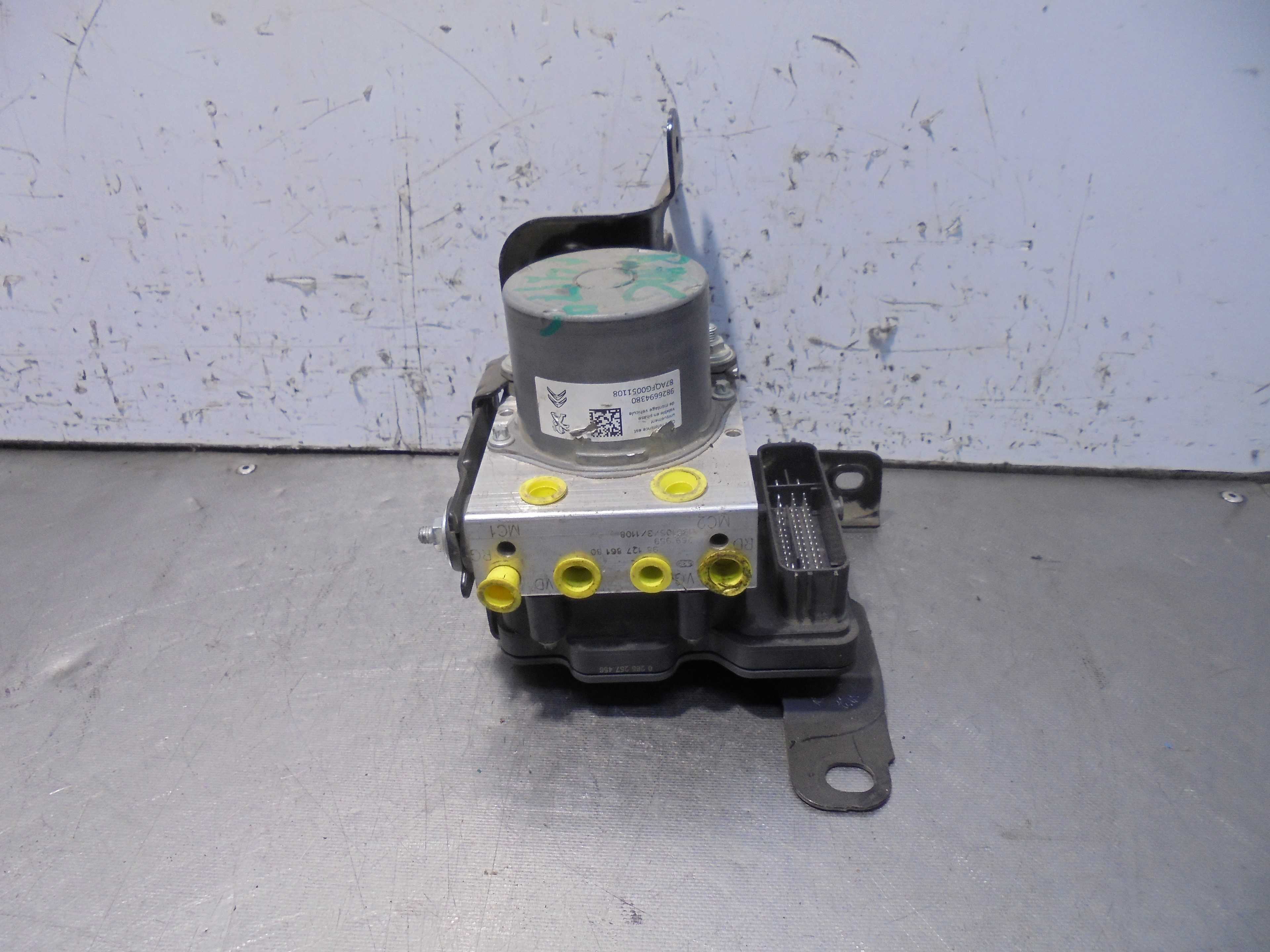 Recambio de abs para peugeot 3008 active referencia OEM IAM 9812786180  