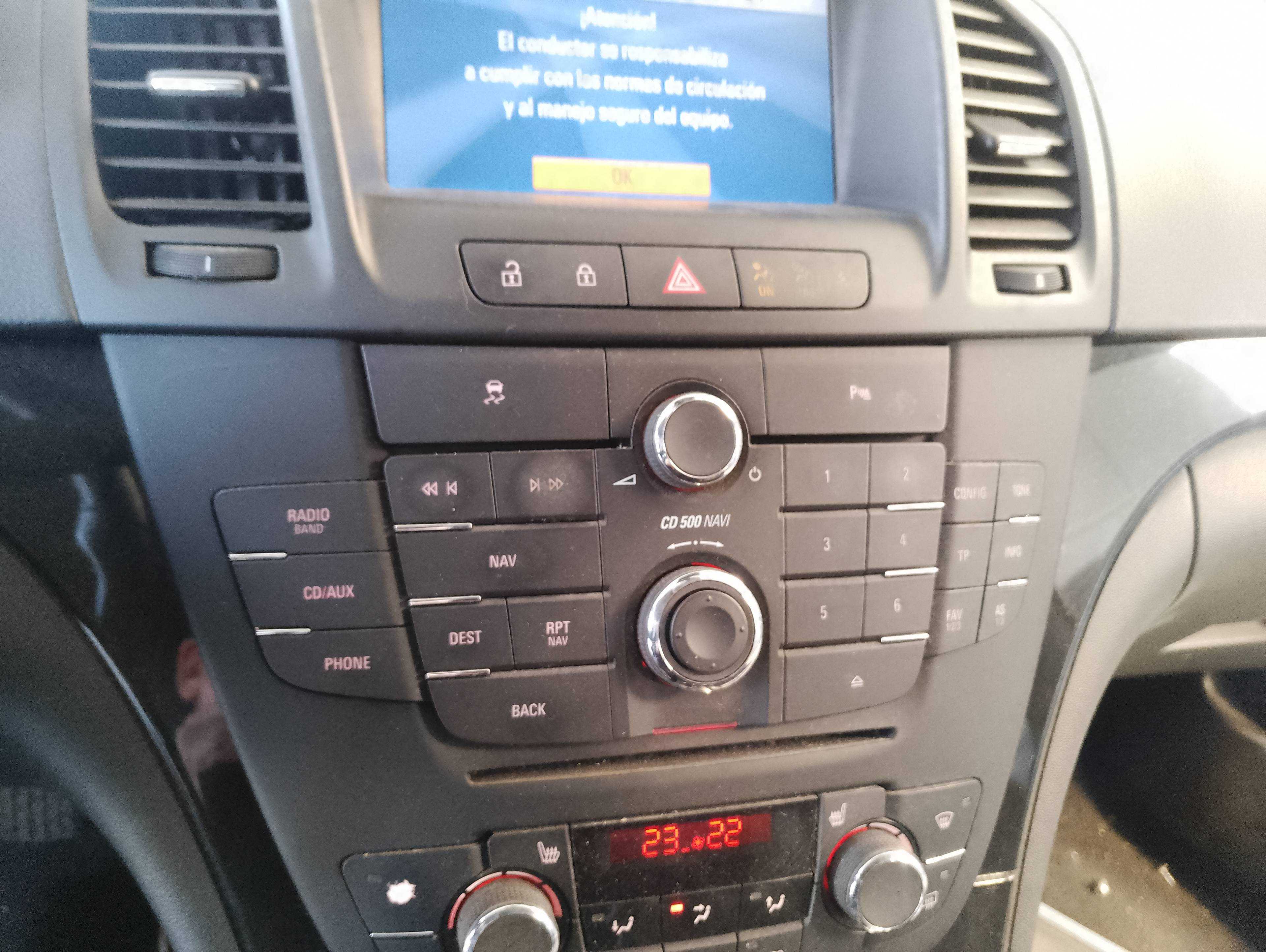 Recambio de sistema audio / radio cd para opel insignia sports tourer cosmo referencia OEM IAM   