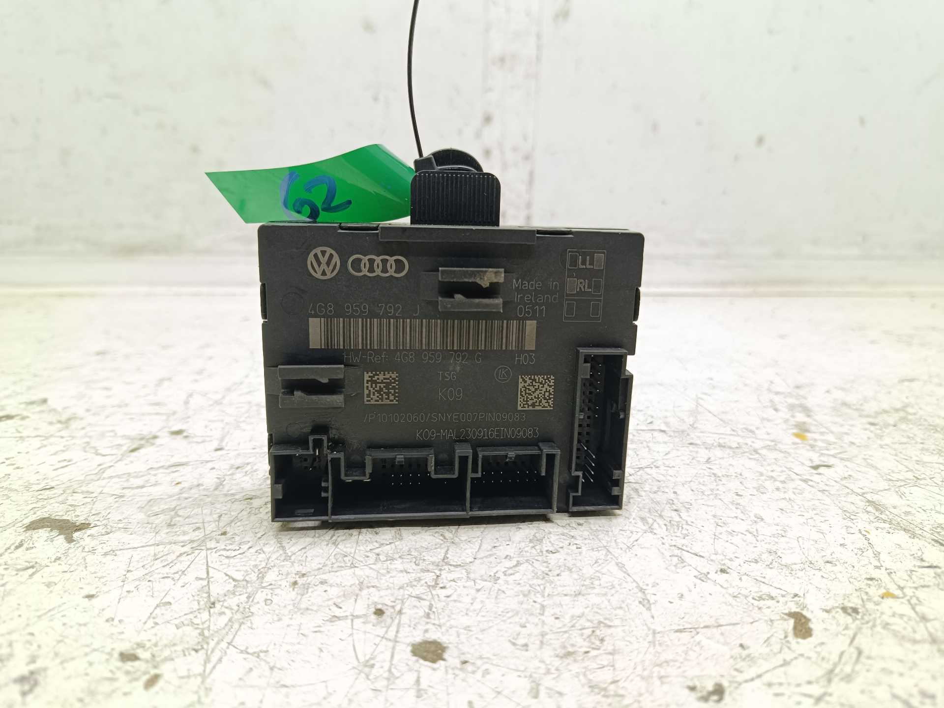 Recambio de modulo electronico para audi a6 allroad quattro (4gj) 3.0 tdi advanced edition referencia OEM IAM 4G8959792J 4G89507