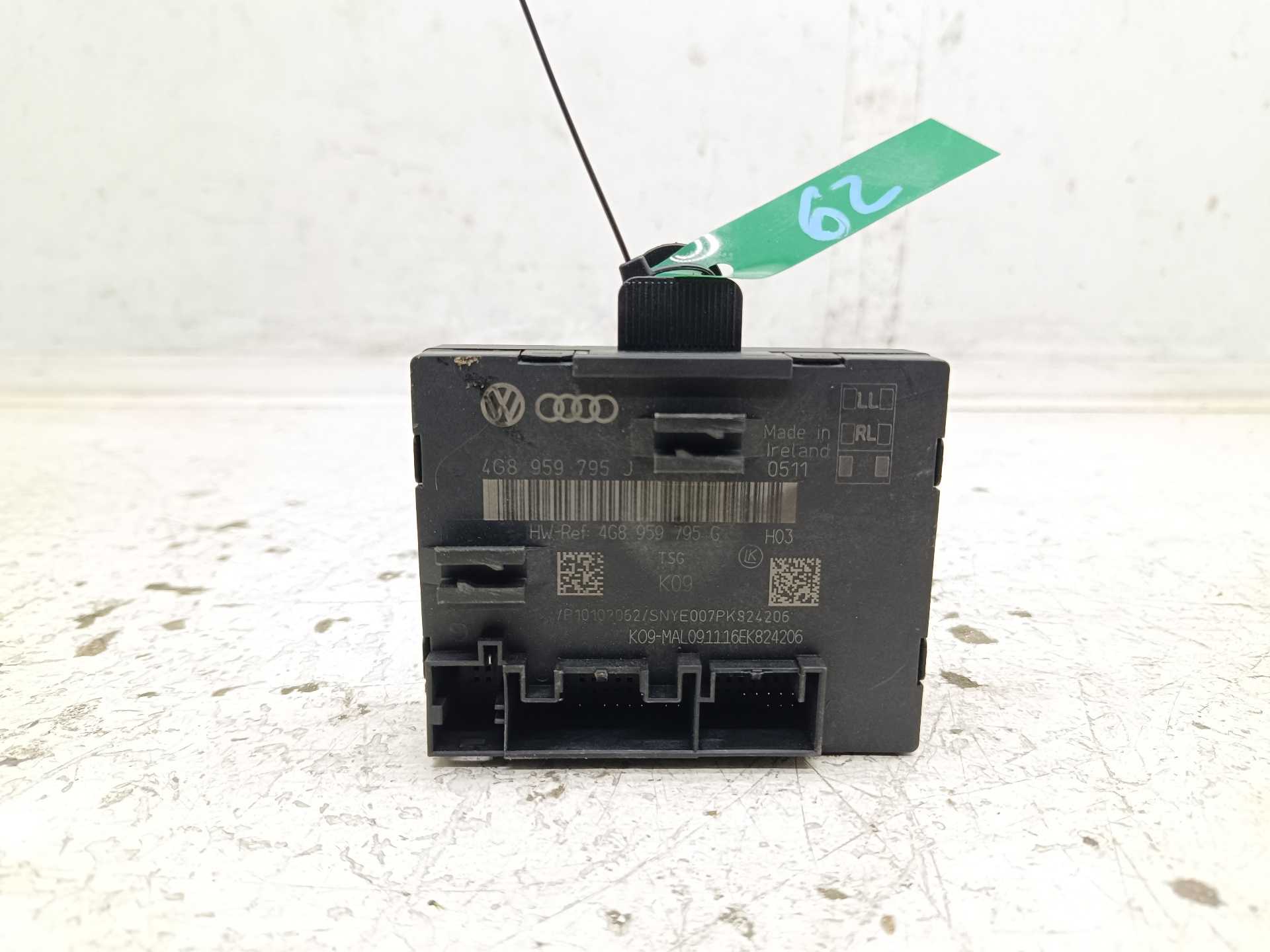 Recambio de modulo electronico para audi a6 allroad quattro (4gj) 3.0 tdi advanced edition referencia OEM IAM 4G8959795G 4G89597
