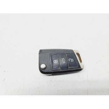 Recambio de llave tarjeta para volkswagen tiguan 2.0 tdi referencia OEM IAM   