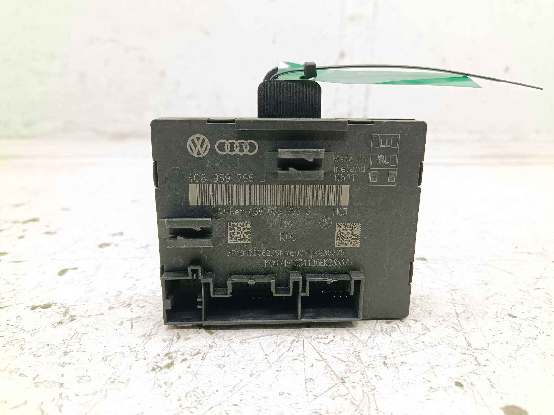 Recambio de modulo electronico para audi a6 allroad quattro (4gj) 3.0 tdi advanced edition referencia OEM IAM 4G8959795G 4G89597