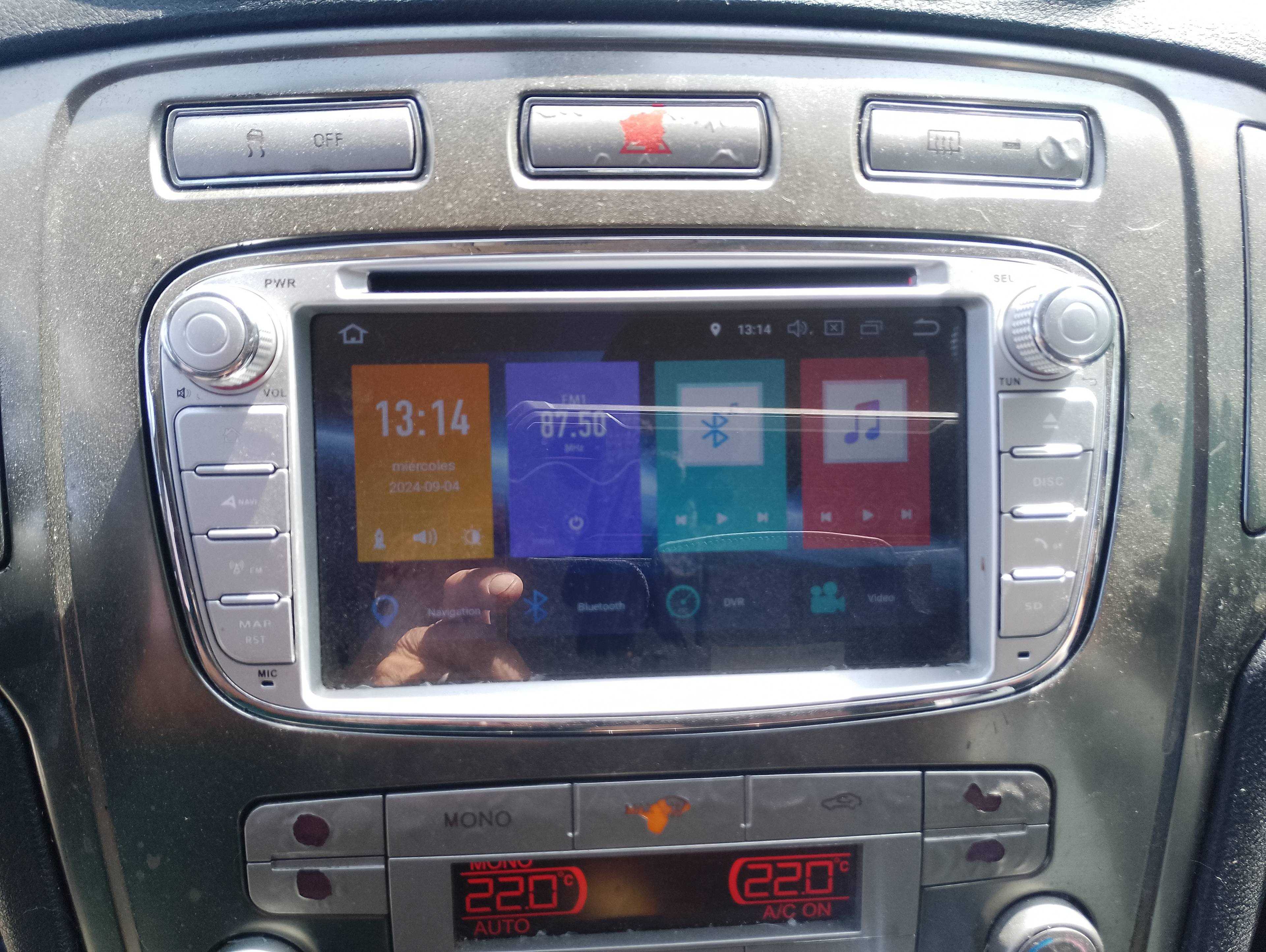 Recambio de pantalla multifuncion para ford mondeo ber. (ca2) ghia referencia OEM IAM   