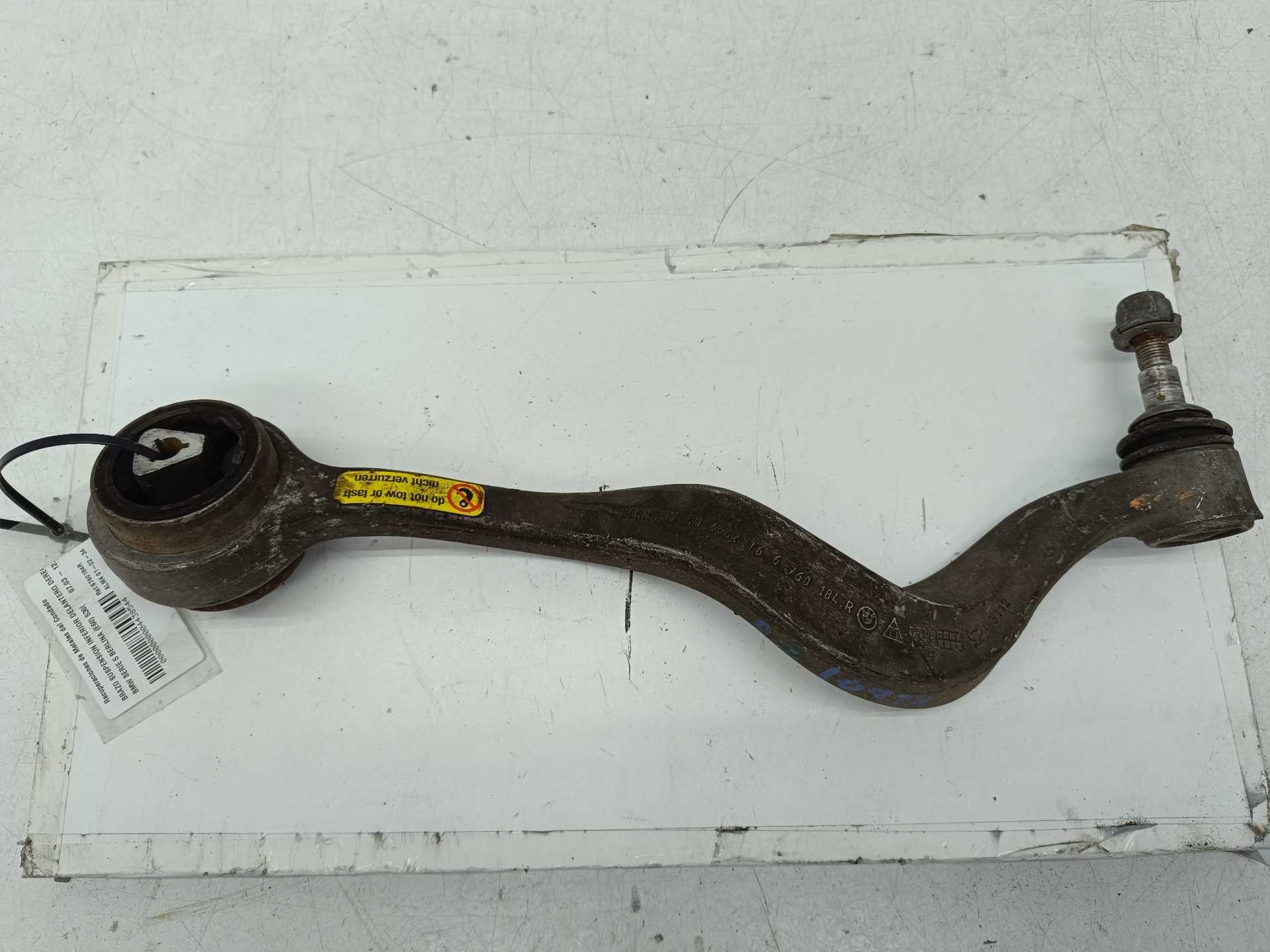 Recambio de brazo suspension inferior delantero derecho para bmw serie 5 berlina (e60) 530i referencia OEM IAM 6760184R 6082T667