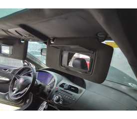 Recambio de parasol derecho para honda civic berlina 5 (fk) 2.2 i-ctdi executive referencia OEM IAM   