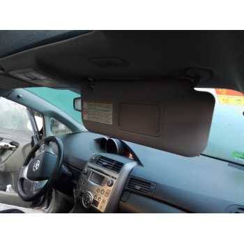 Recambio de parasol derecho para toyota verso advance referencia OEM IAM   
