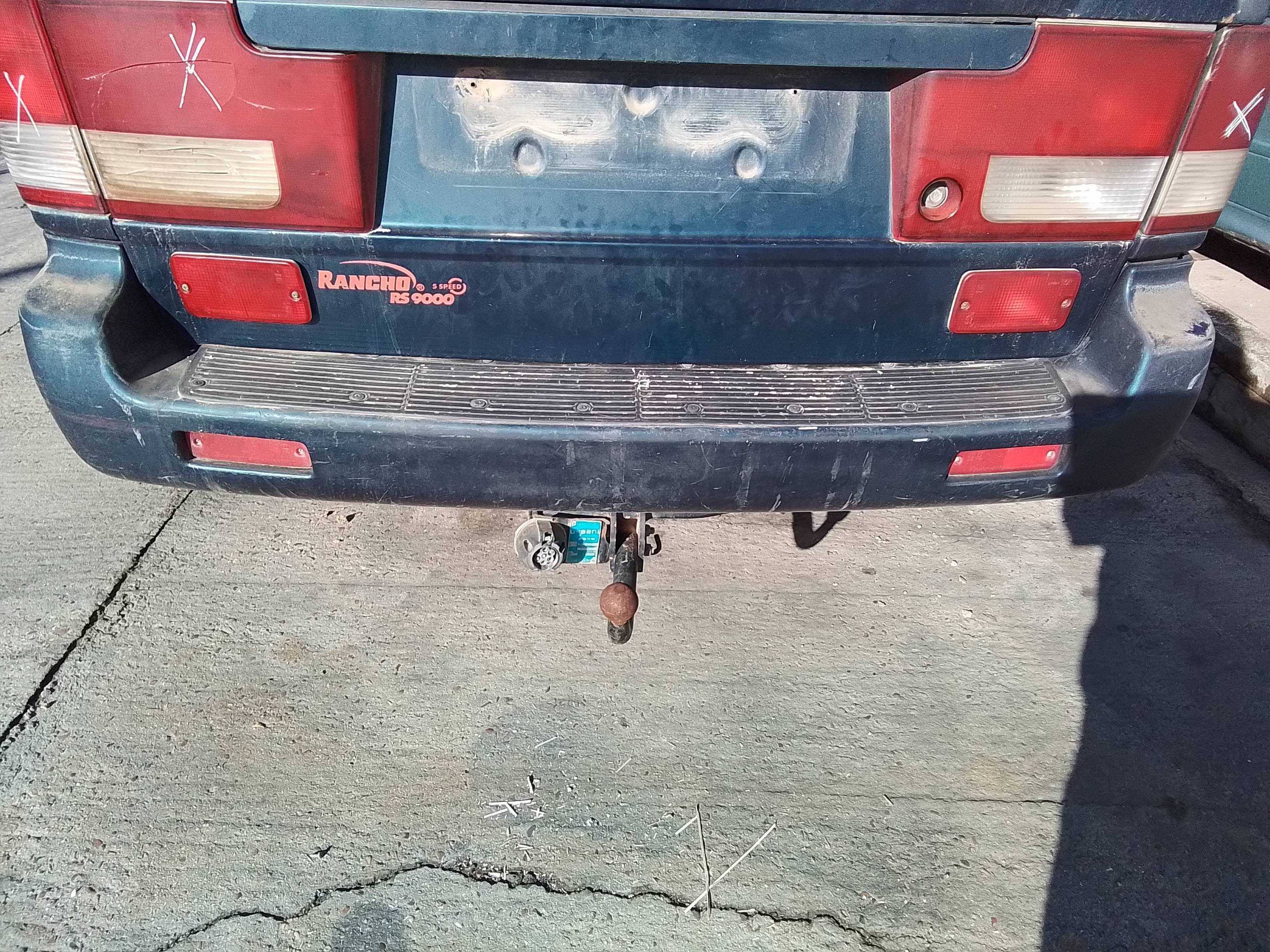 Recambio de paragolpes trasero para ssangyong musso 2.9 tdi full referencia OEM IAM   