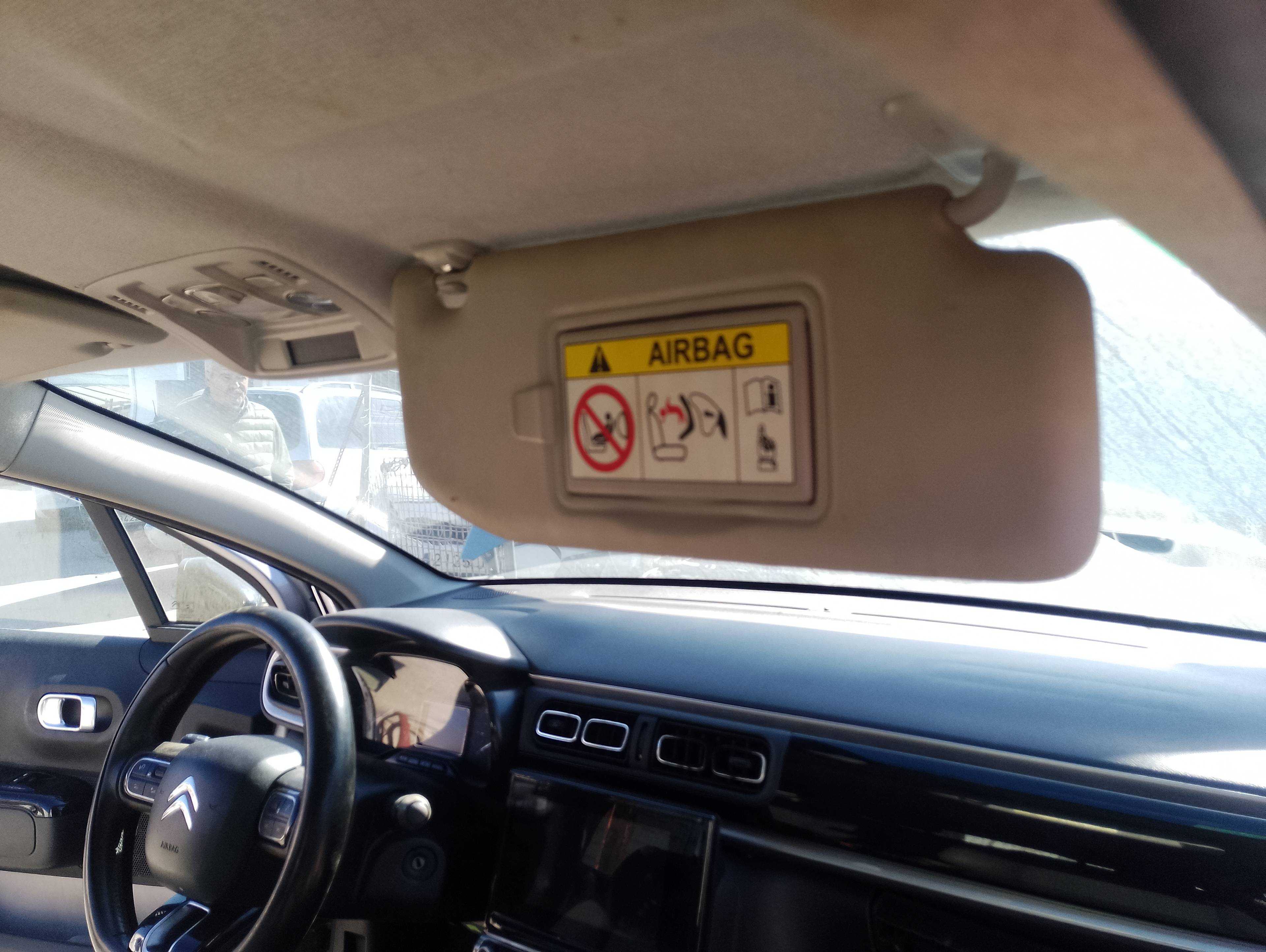 Recambio de parasol derecho para citroën c3 c-series referencia OEM IAM   